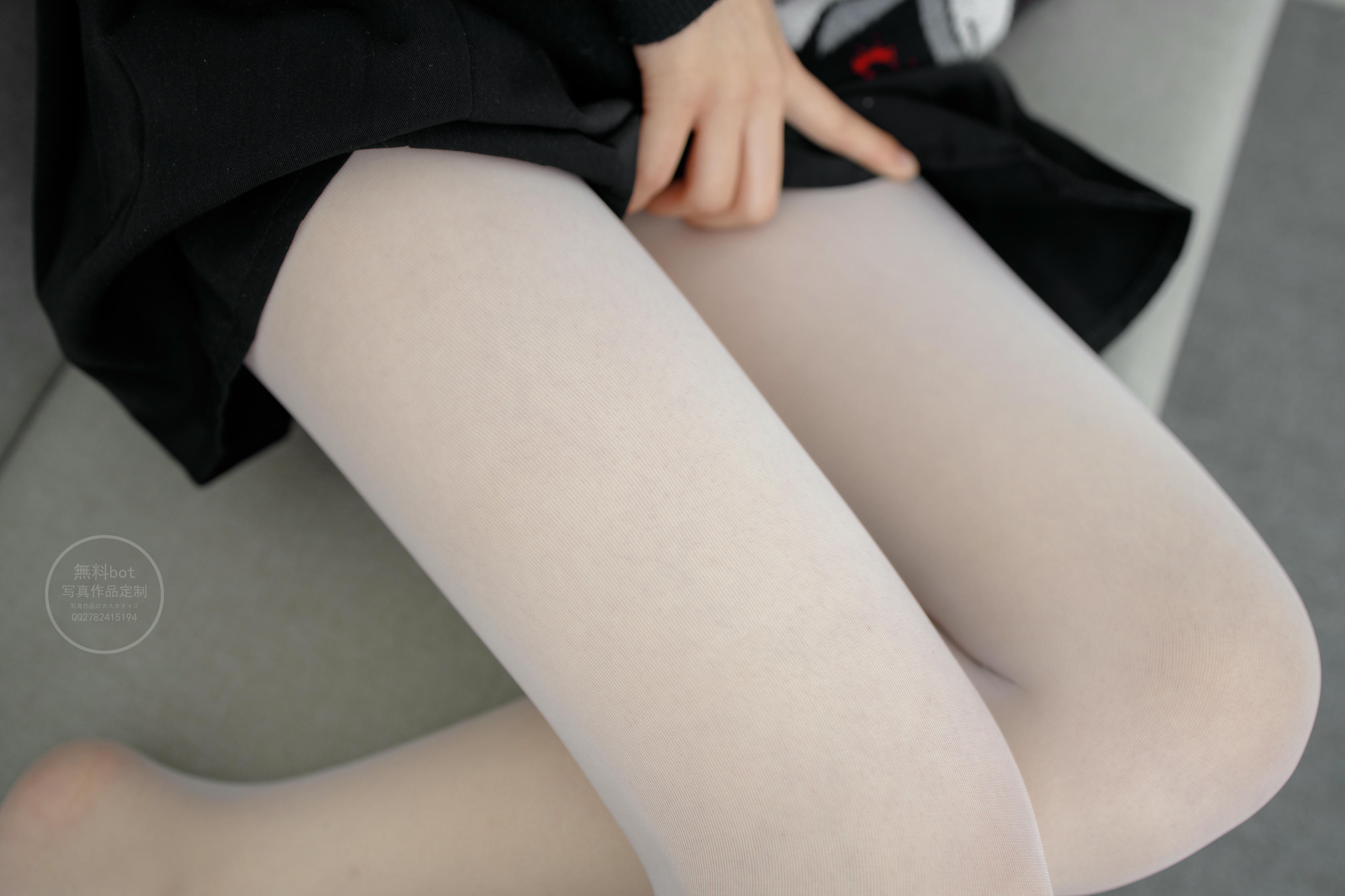 森萝财团 有料 NO.020 小奶糕Milky 双马尾美少女的白丝美腿 [86P／1.15G]_第4集