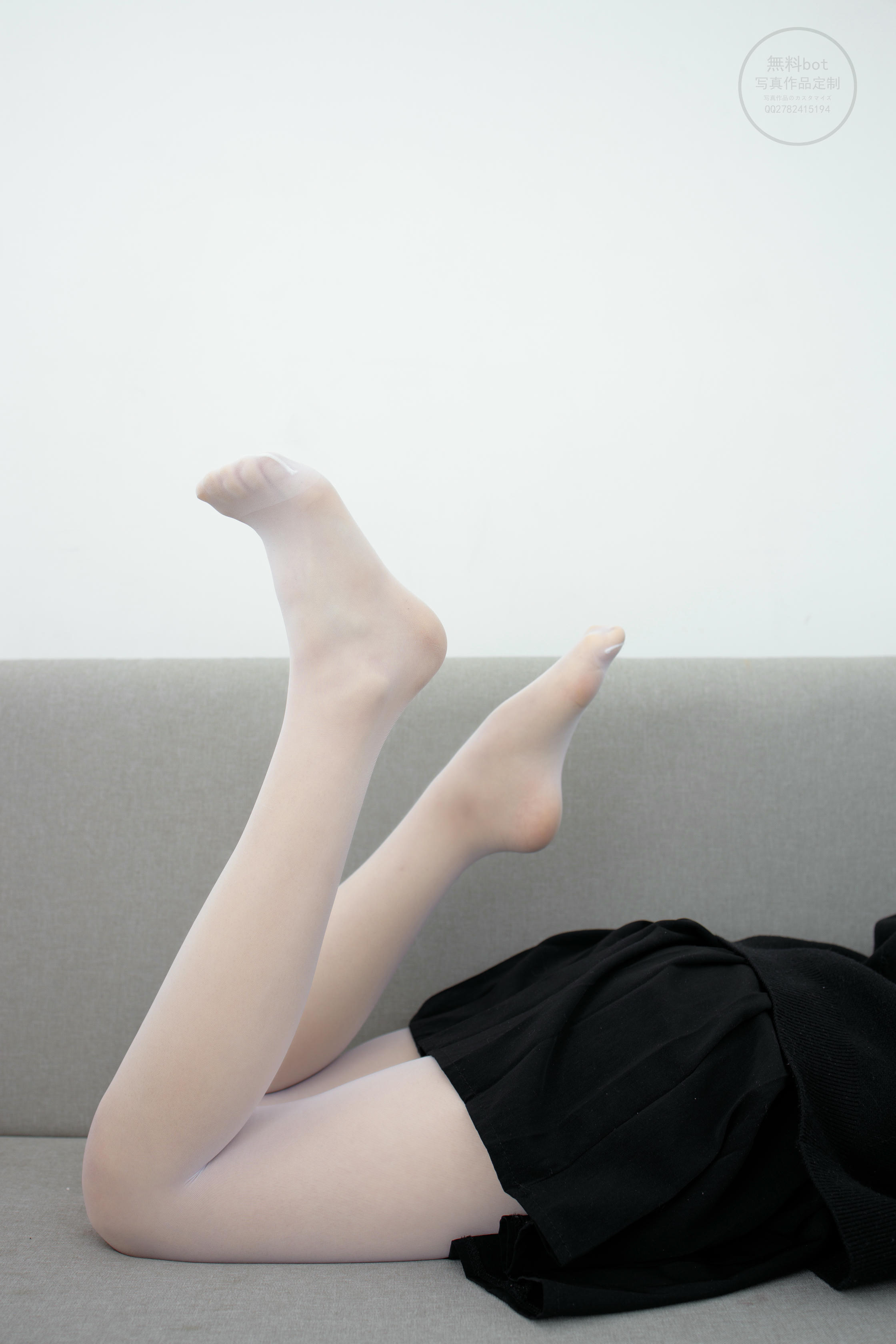森萝财团 有料 NO.020 小奶糕Milky 双马尾美少女的白丝美腿 [86P／1.15G]_第5集