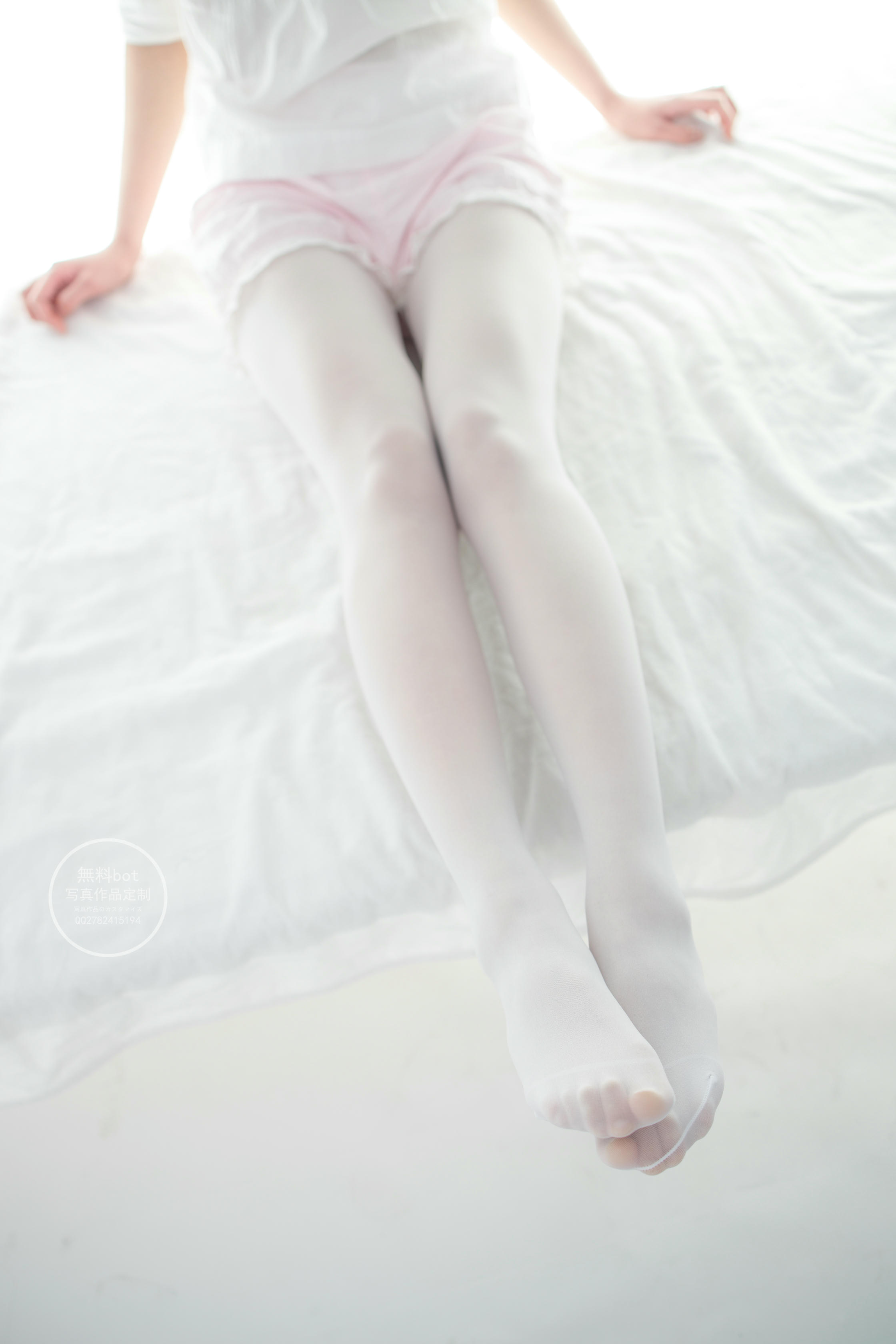 森萝财团 有料 NO.023 吸吸 小清新少女的私房白丝 [53P+1V／6.05G]_第1集
