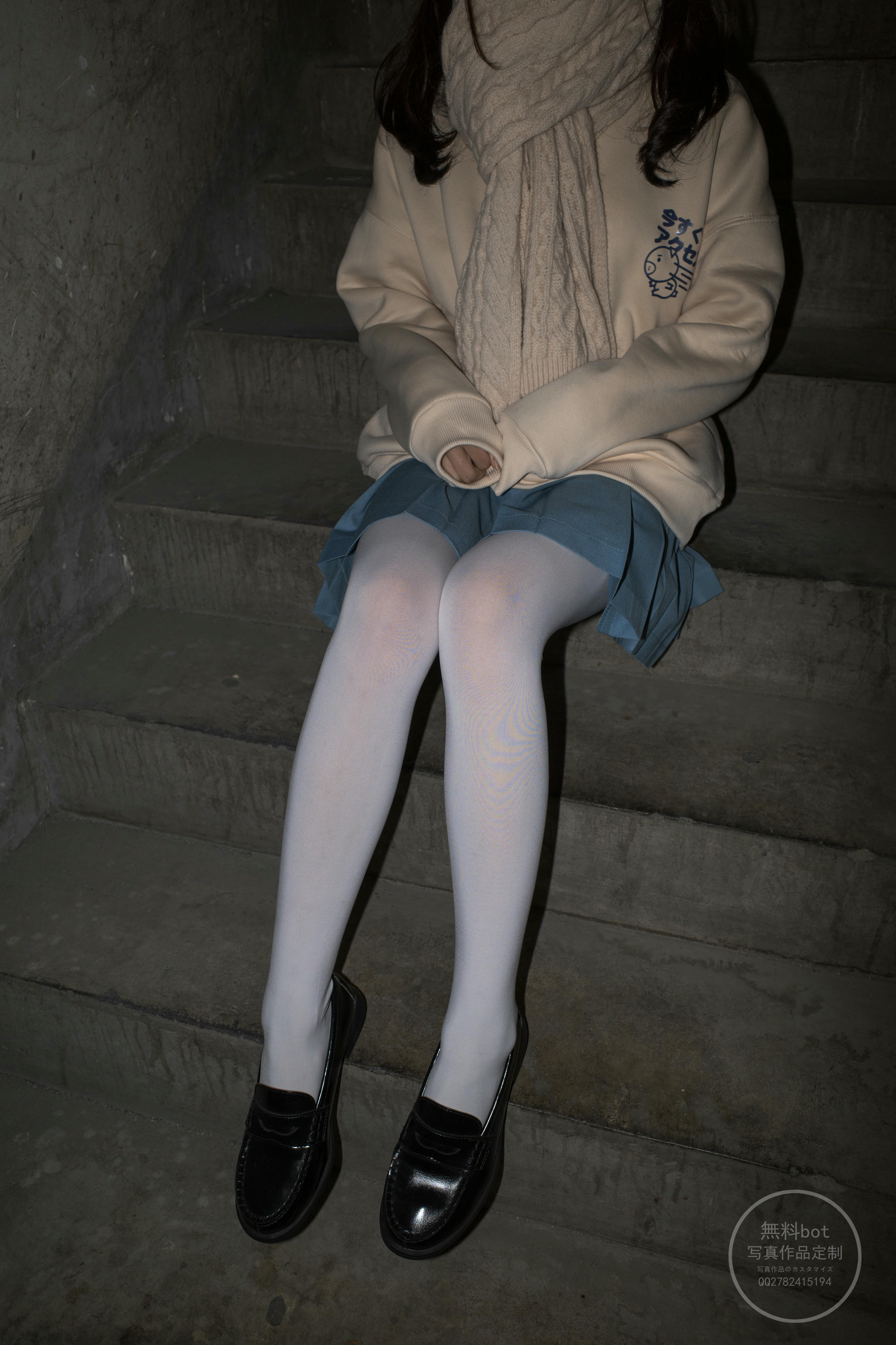 森萝财团 有料 NO.024 小香 阴暗小房间里的白丝双马尾萝莉 [84P／999MB]_第3集