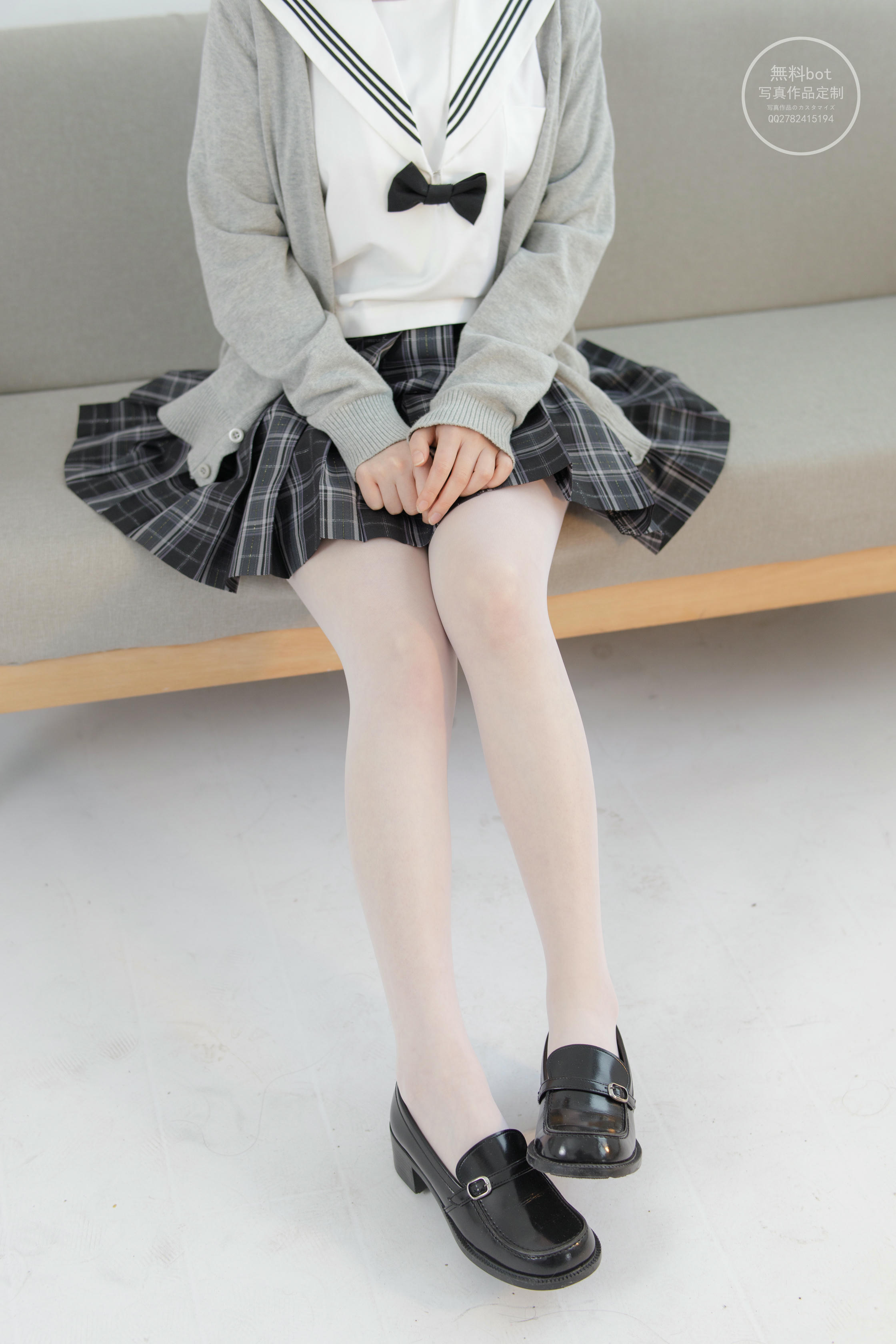森萝财团 有料 NO.028 匿名 美少女的白丝JK制服 [101P／1.17GB]_第1集