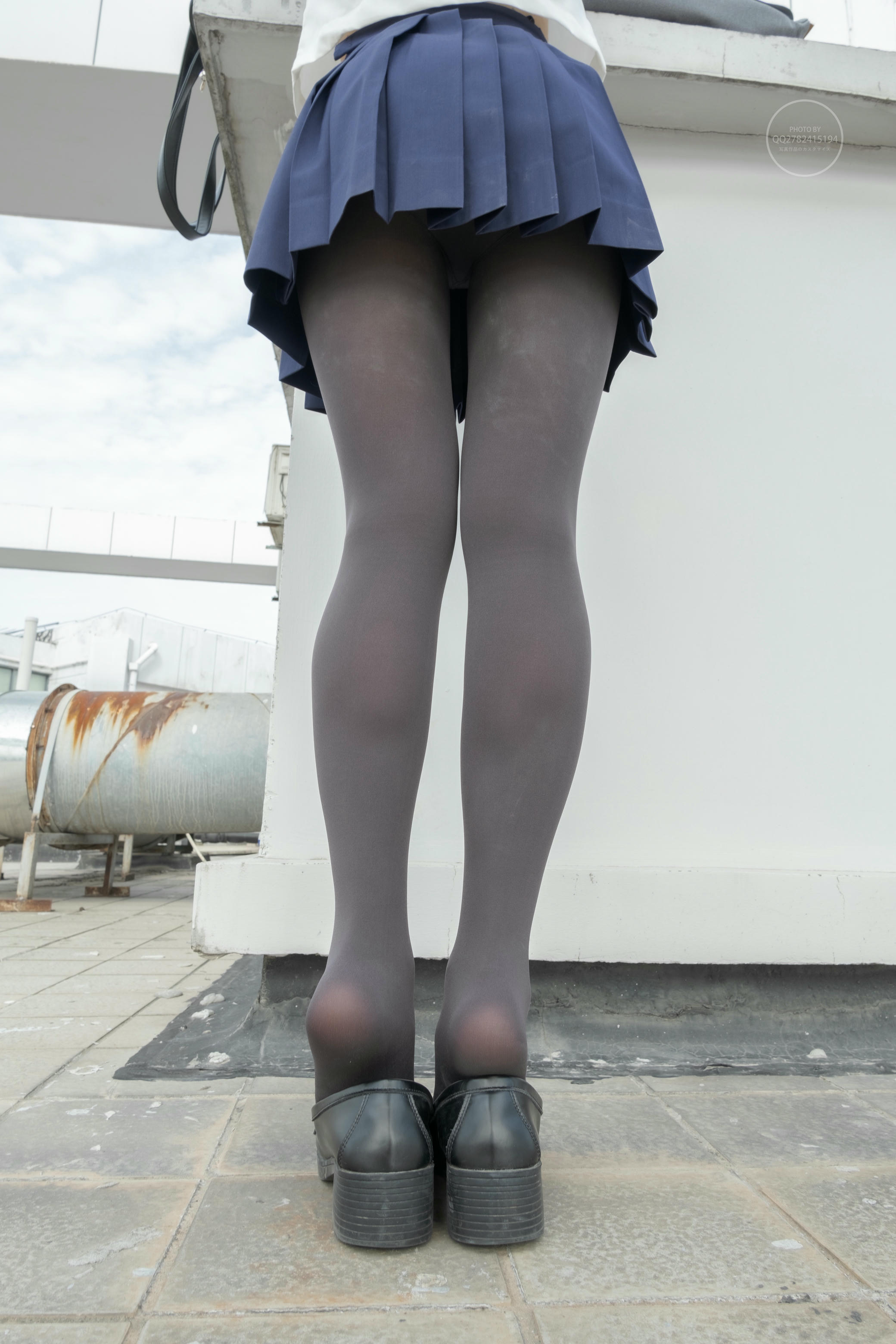 森萝财团 有料 NO.039 小香 天台上的JK灰丝美少女 [90P-794M]_第5集