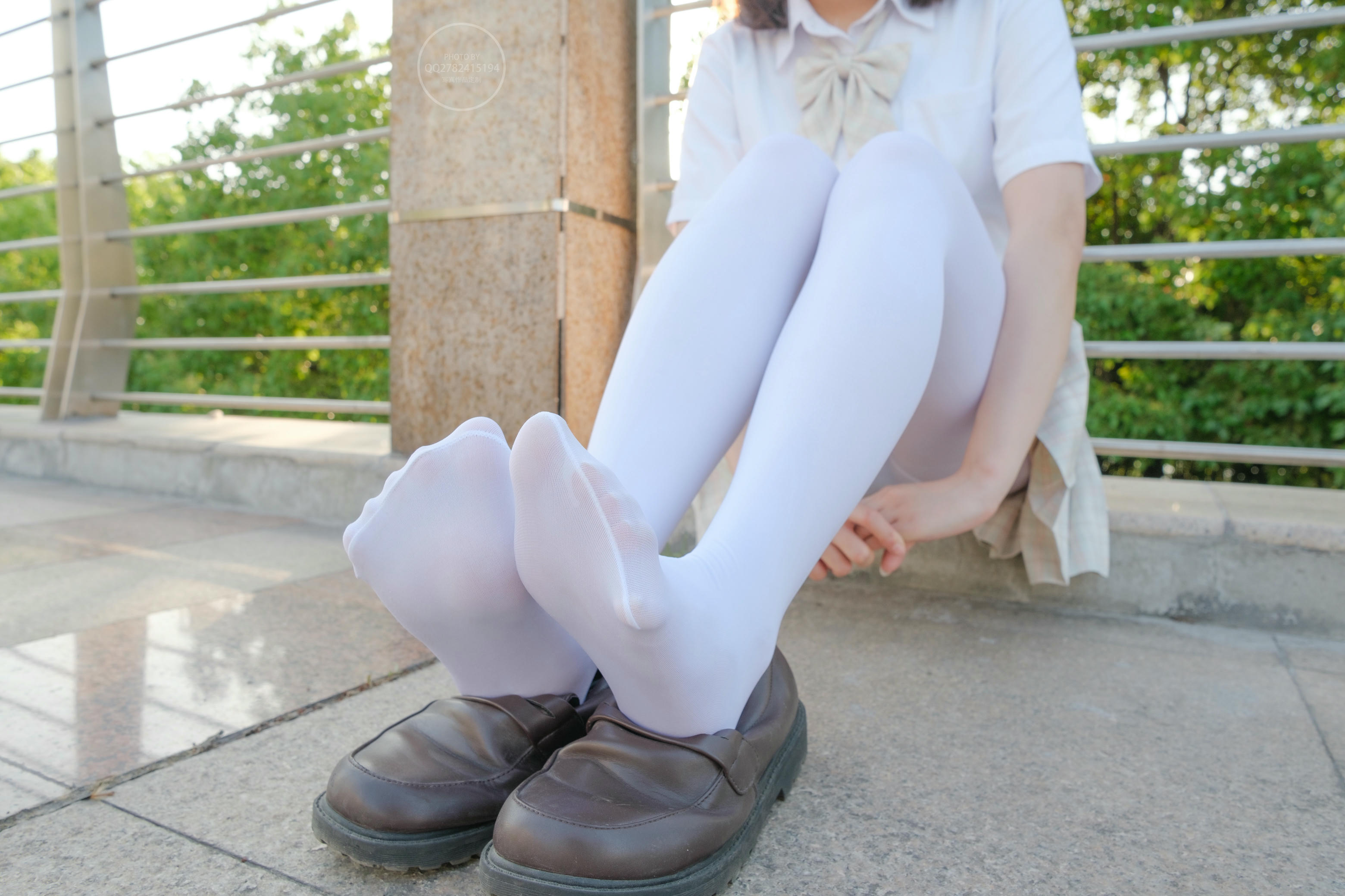 森萝财团 有料 NO.040 海边JK制服白丝 [95P-1.09G]_第5集