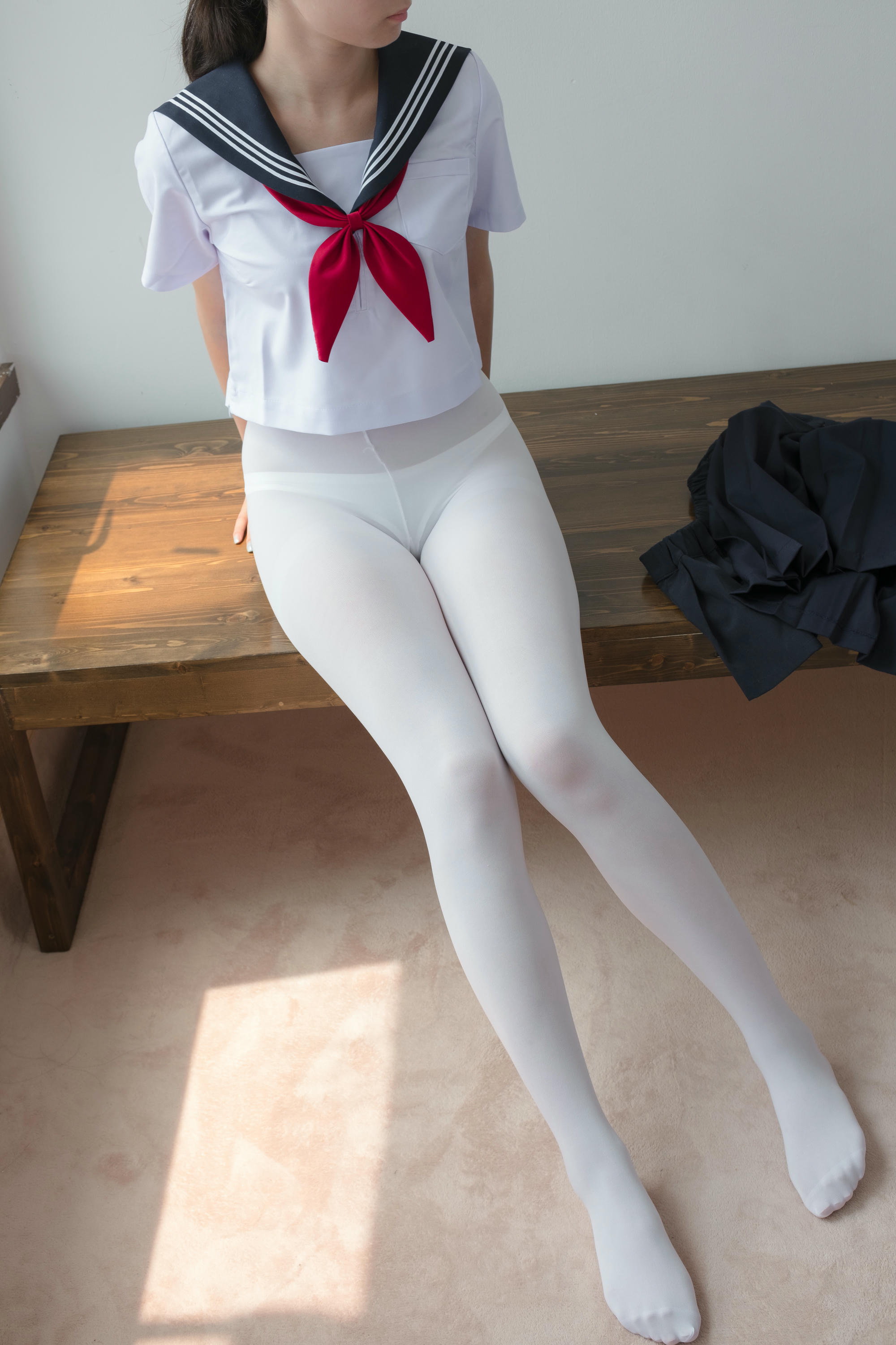 森萝财团-爱花写真 ALPHA-003 白丝水手服 [144P-1.43GB]_第6集