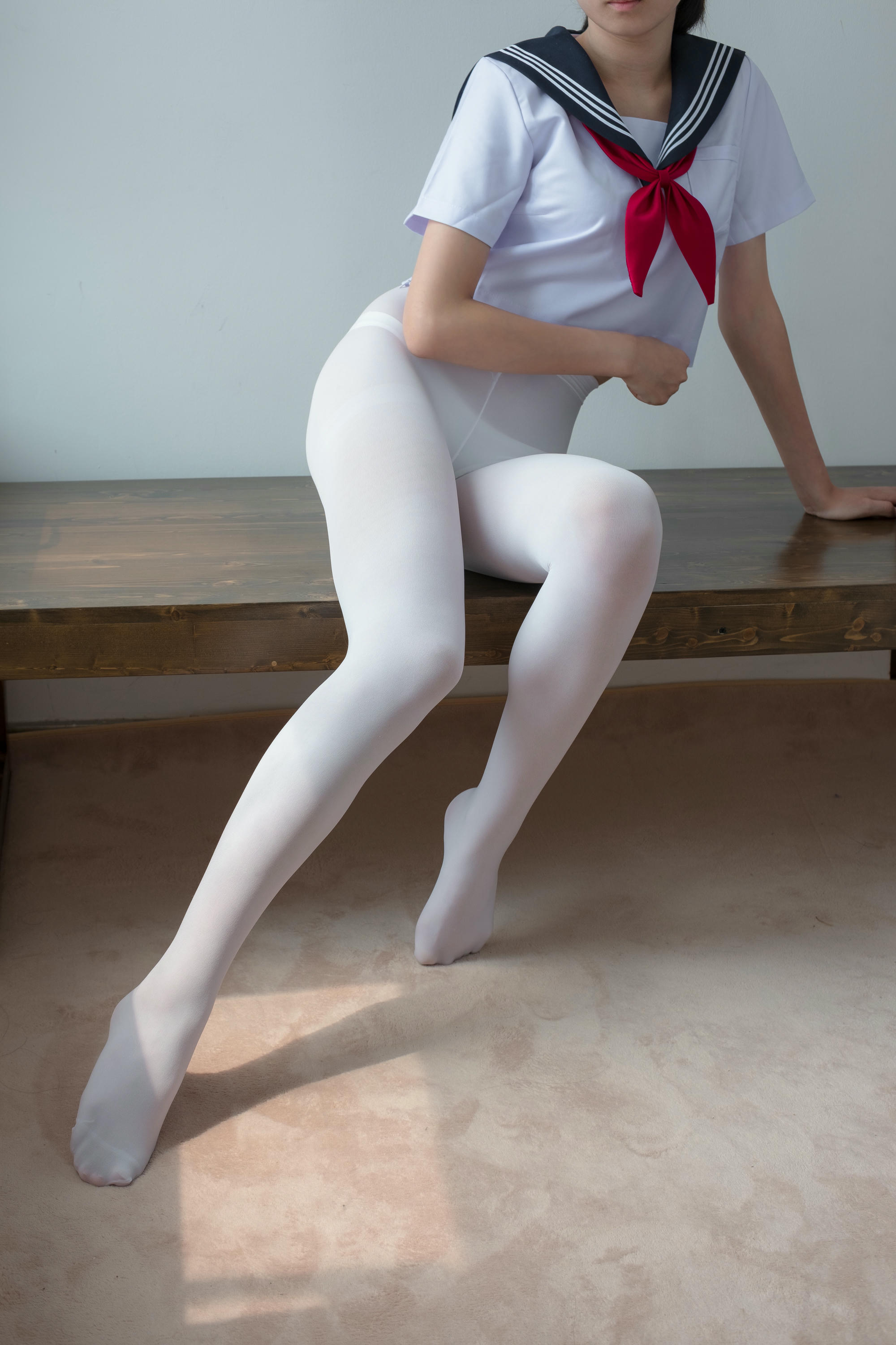 森萝财团-爱花写真 ALPHA-003 白丝水手服 [144P-1.43GB]_第6集