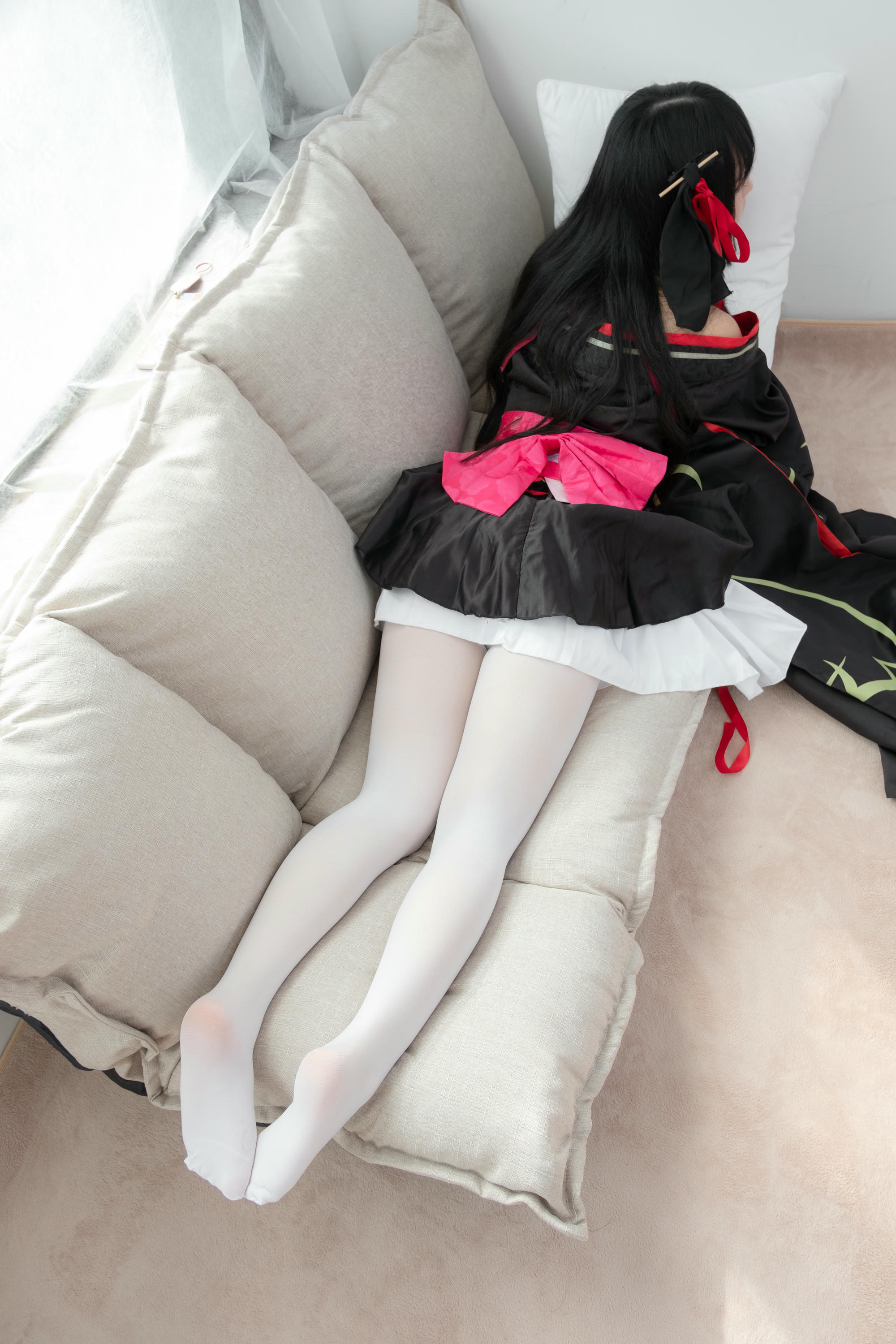 森萝财团-爱花写真 ALPHA-004 cosplay白丝MM [75P-702MB]_第1集