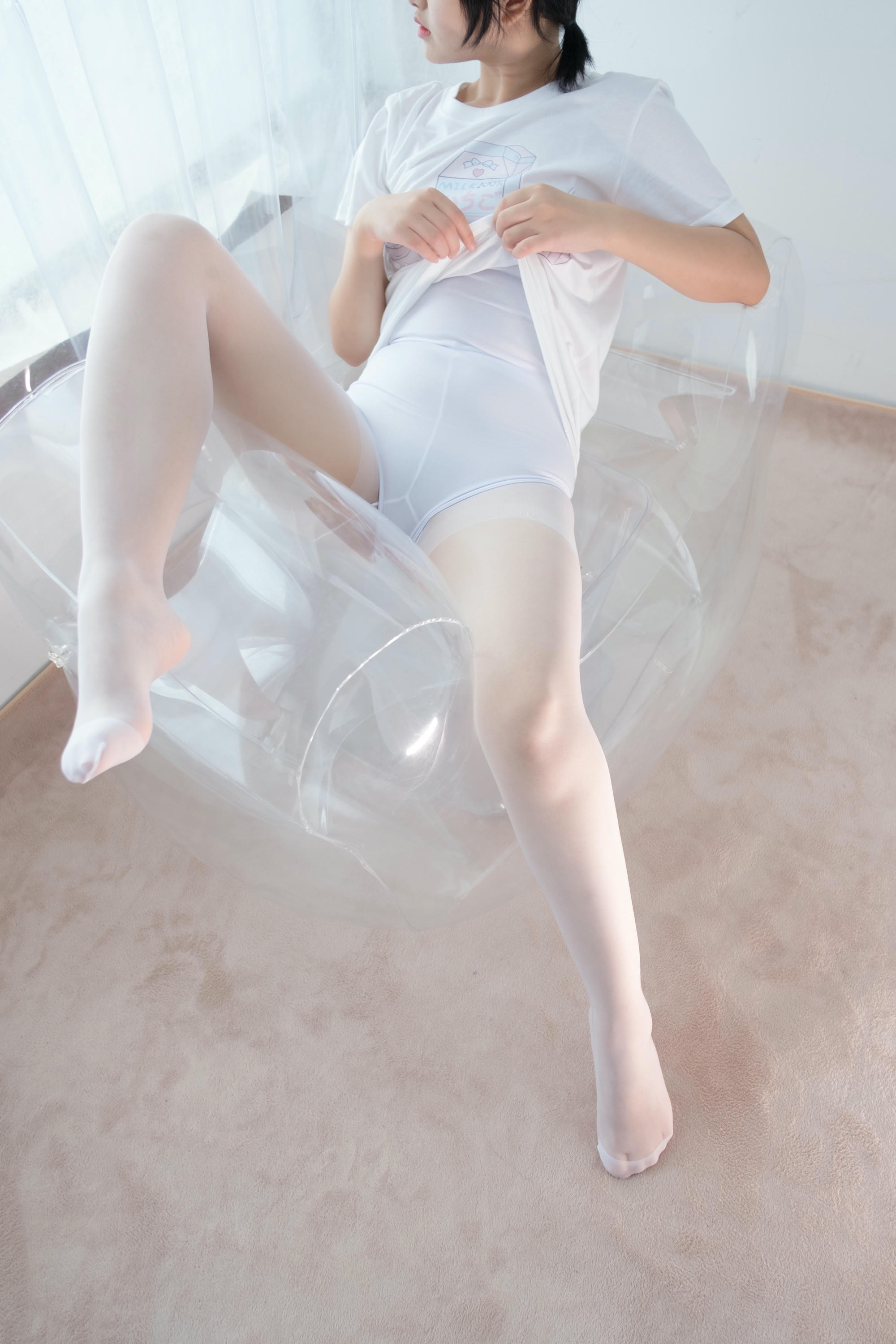 森萝财团-爱花写真 ALPHA-008 害羞少女的白丝美足 [86P-740MB]_第4集