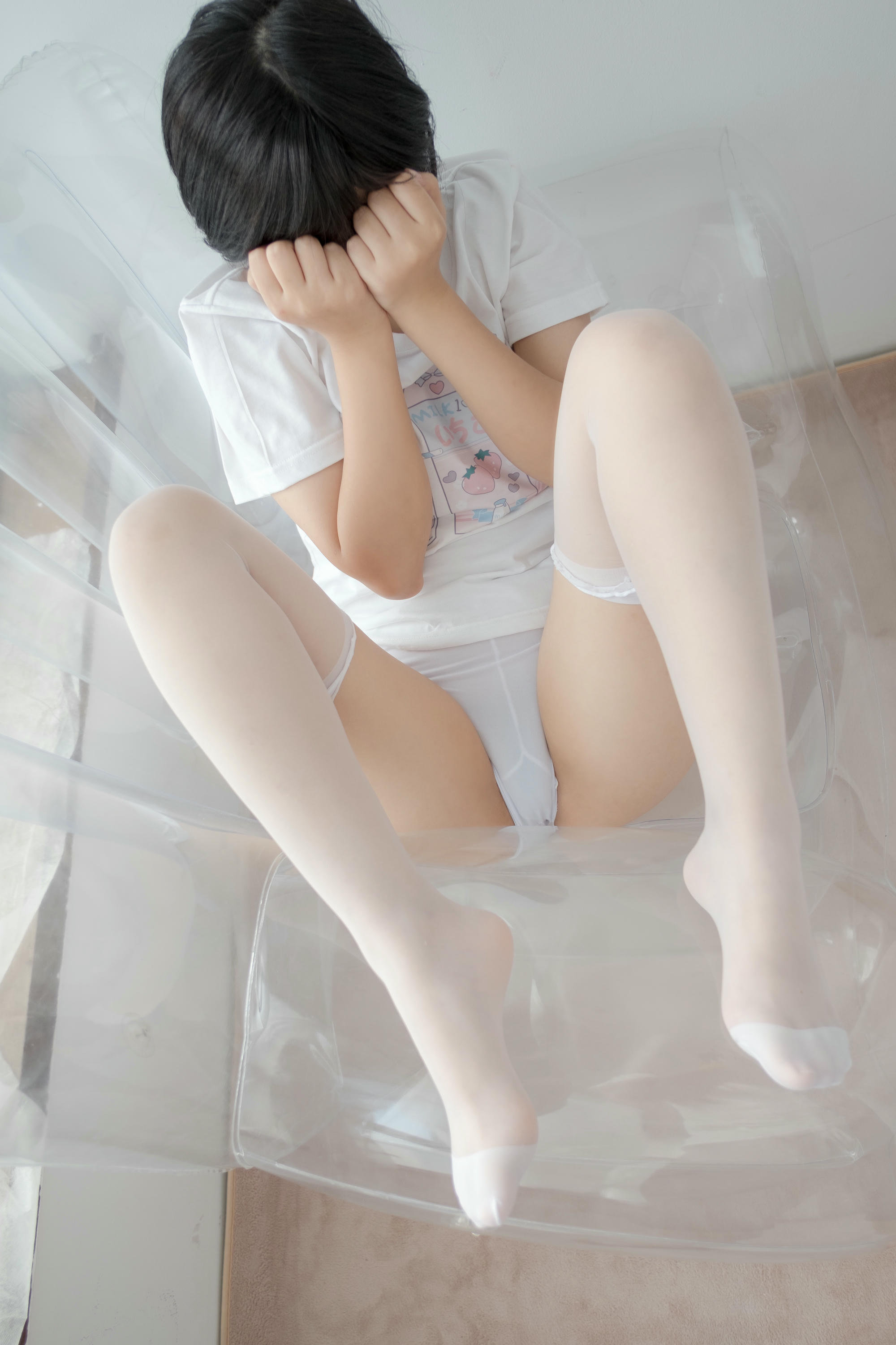 森萝财团-爱花写真 ALPHA-008 害羞少女的白丝美足 [86P-740MB]_第4集