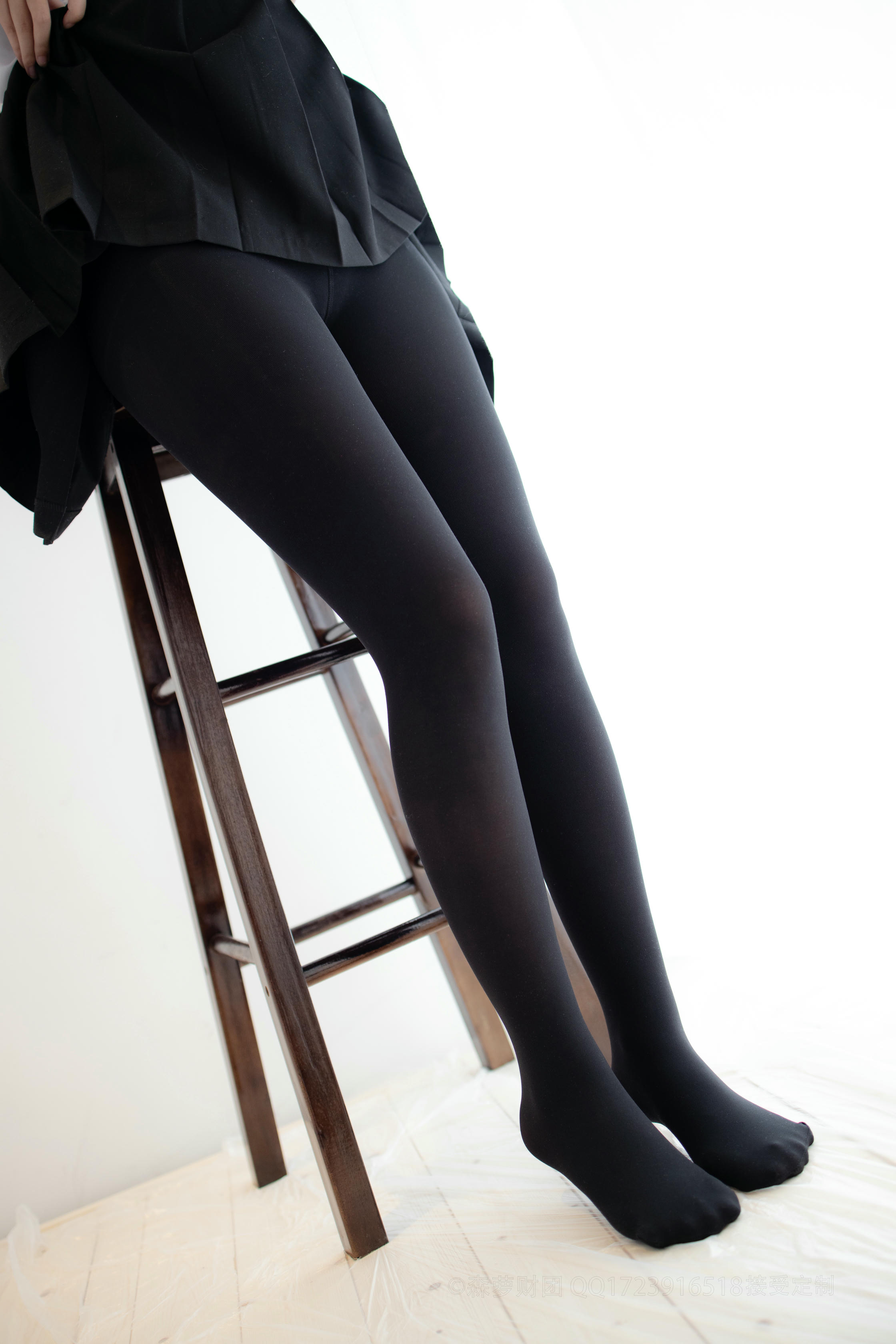 森萝财团-爱花写真 ALPHA-021 蕾丝胖次80D黑丝 [117P-1.28GB]_第5集