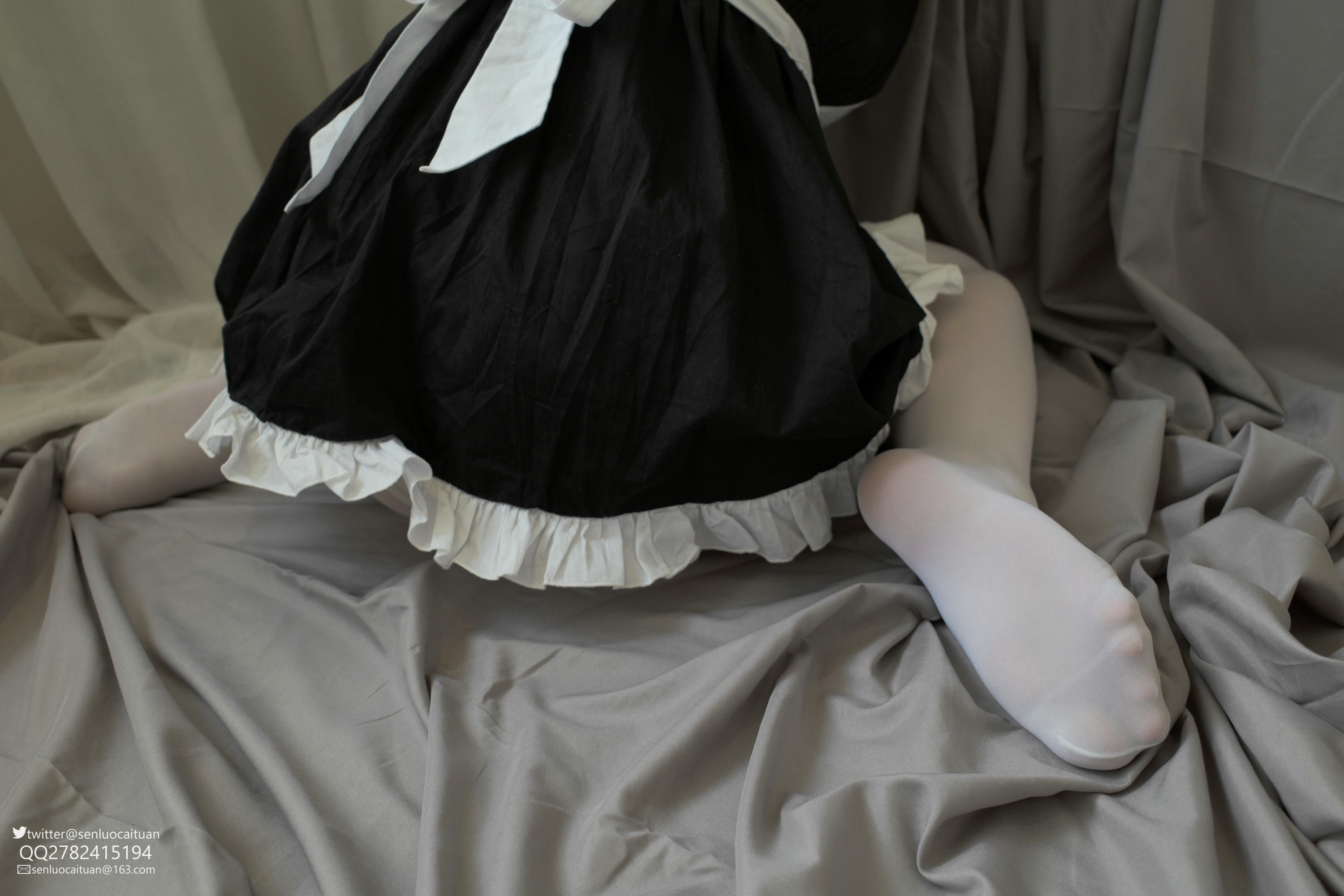 森萝财团 GG-002 离洛 黑白女仆 [101P1V-2.09GB]_第5集