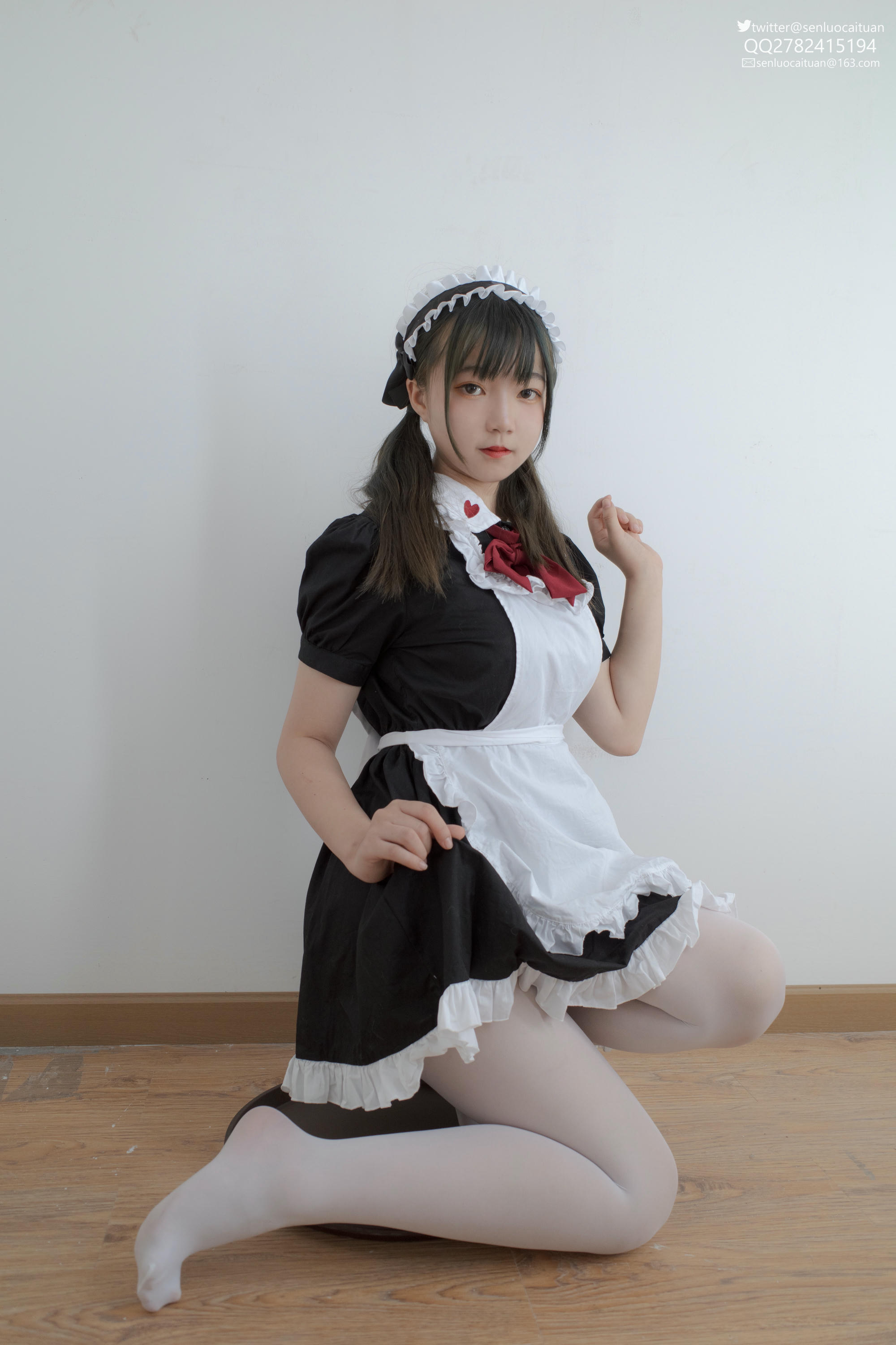 森萝财团 GG-002 离洛 黑白女仆 [101P1V-2.09GB]_第2集