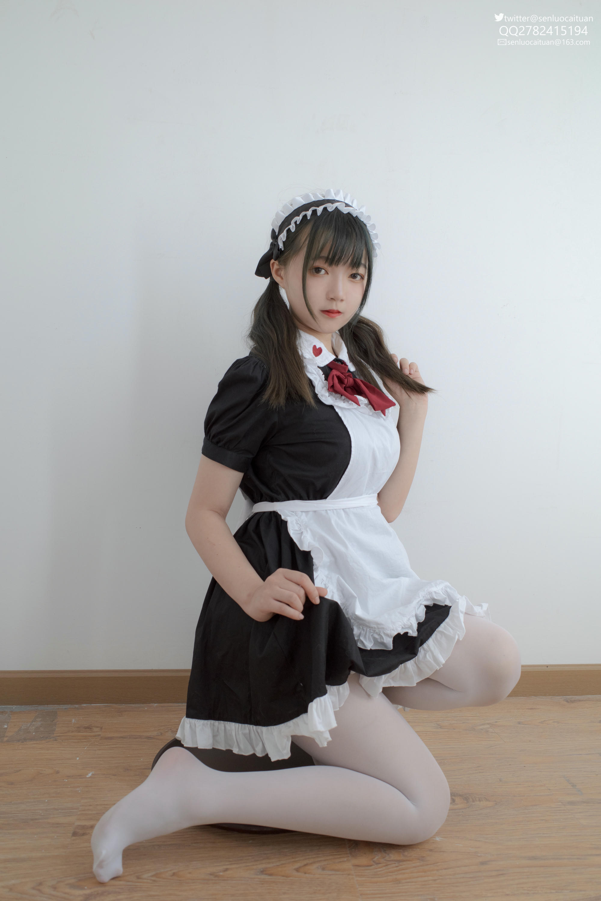 森萝财团 GG-002 离洛 黑白女仆 [101P1V-2.09GB]_第2集