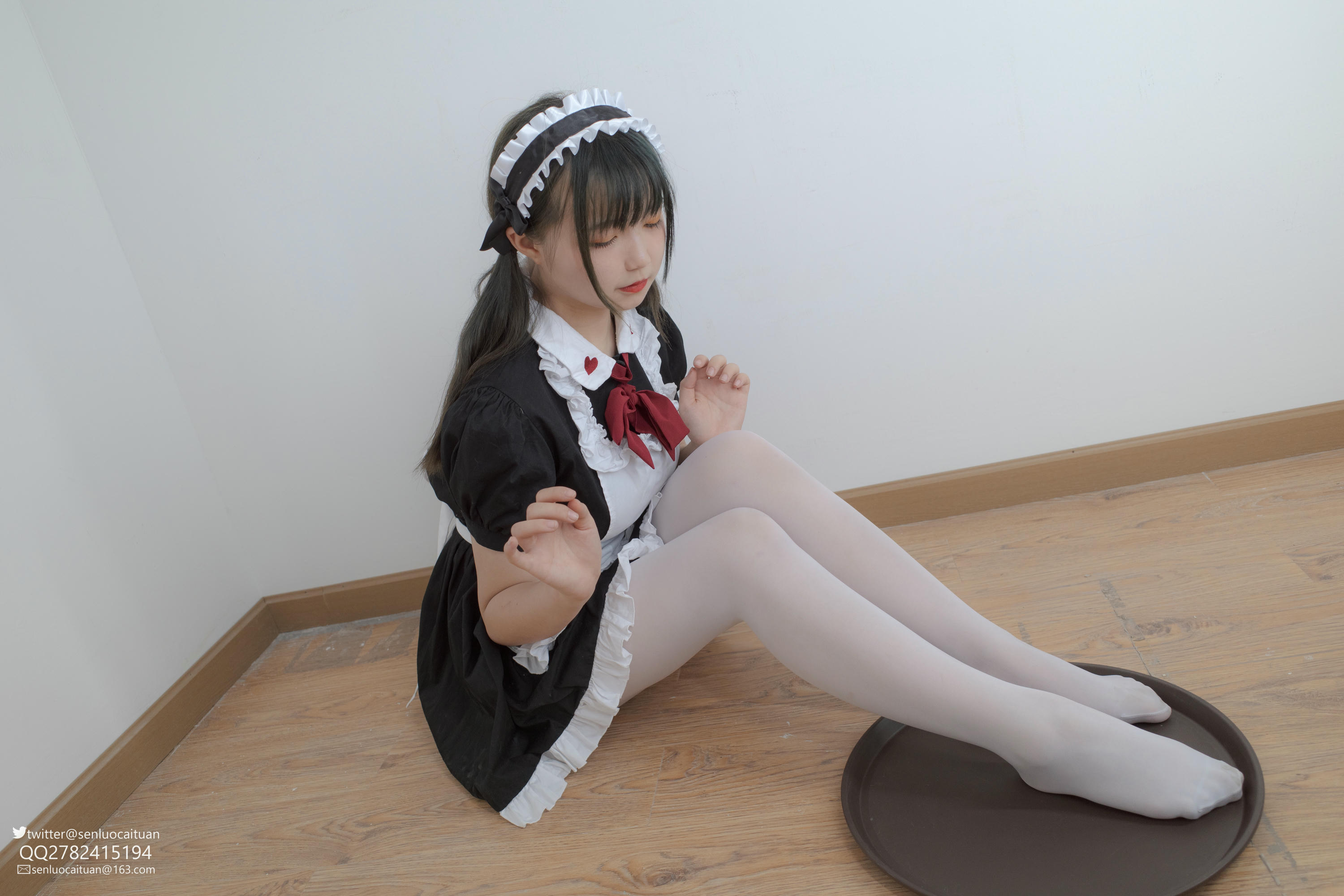 森萝财团 GG-002 离洛 黑白女仆 [101P1V-2.09GB]_第2集