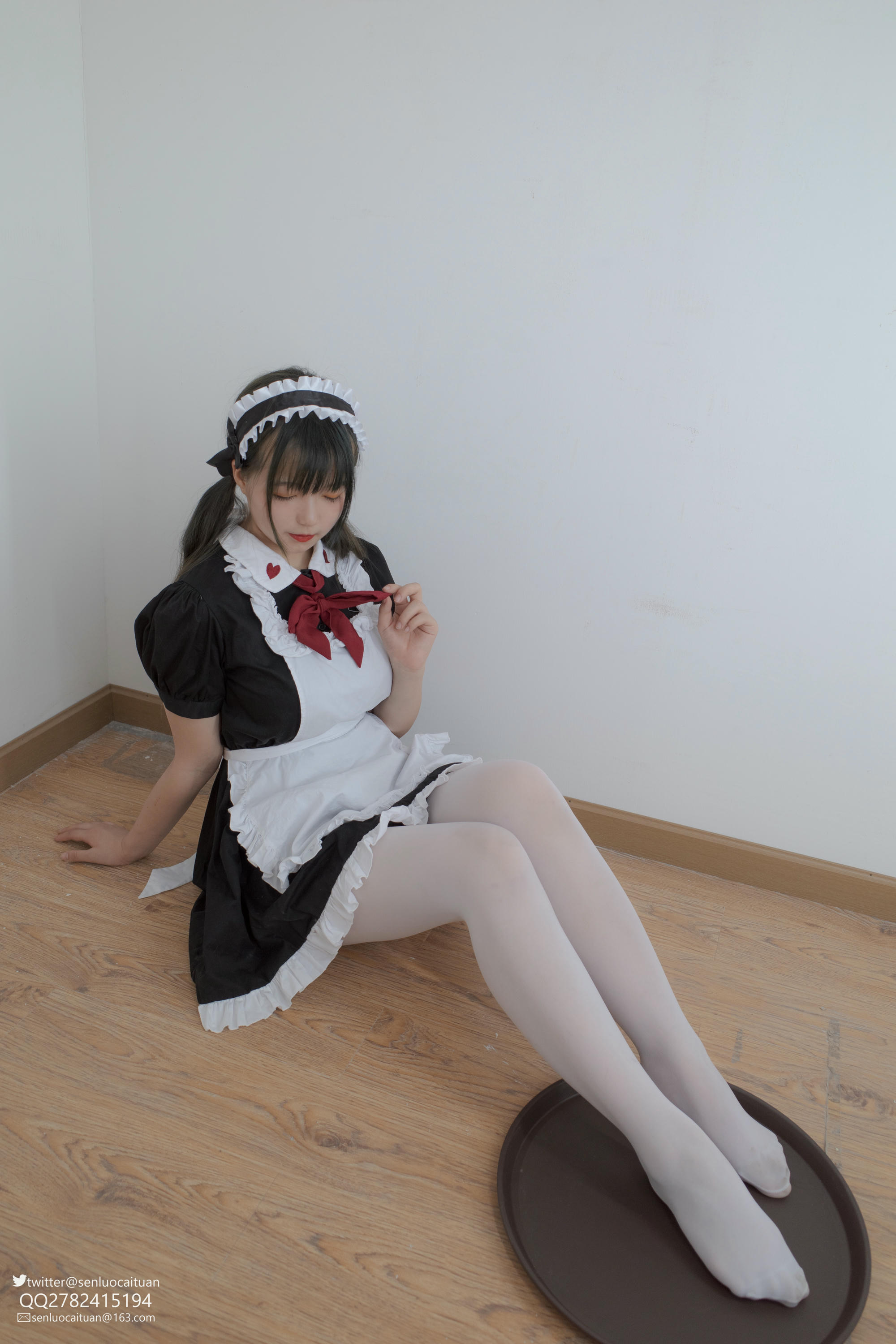 森萝财团 GG-002 离洛 黑白女仆 [101P1V-2.09GB]_第2集