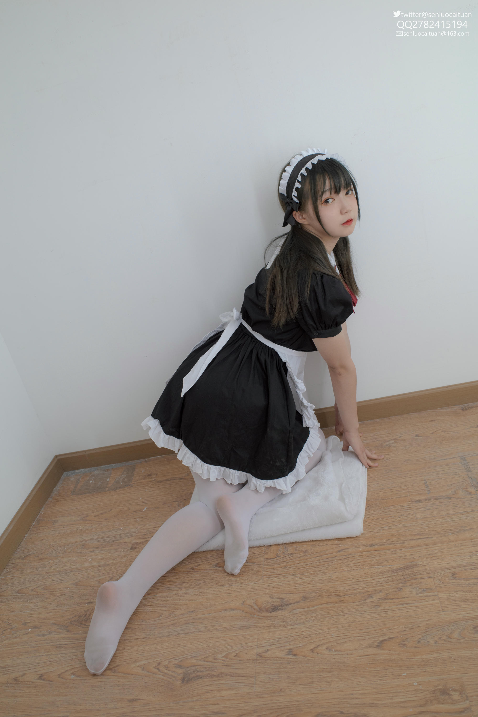 森萝财团 GG-002 离洛 黑白女仆 [101P1V-2.09GB]_第2集