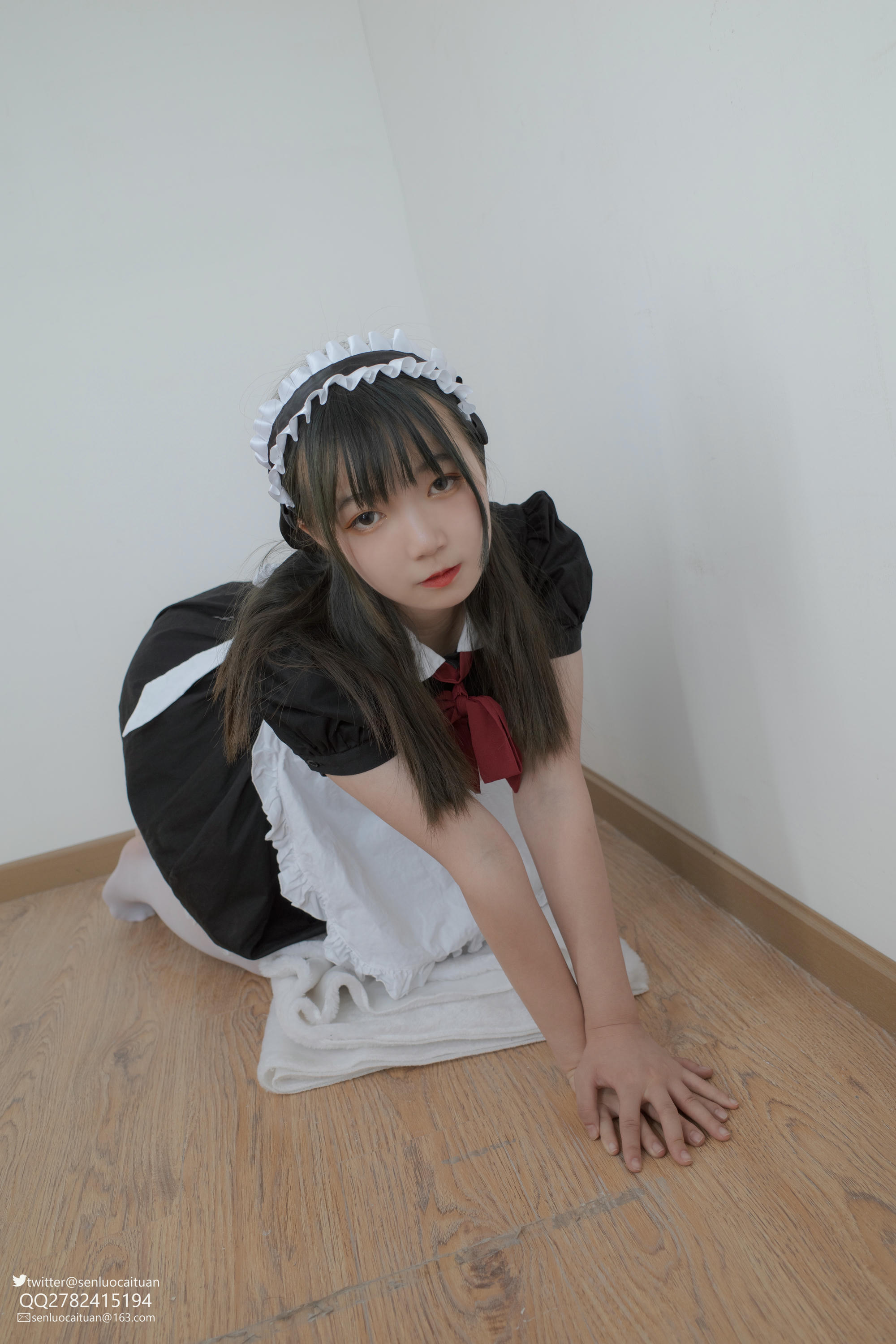 森萝财团 GG-002 离洛 黑白女仆 [101P1V-2.09GB]_第2集
