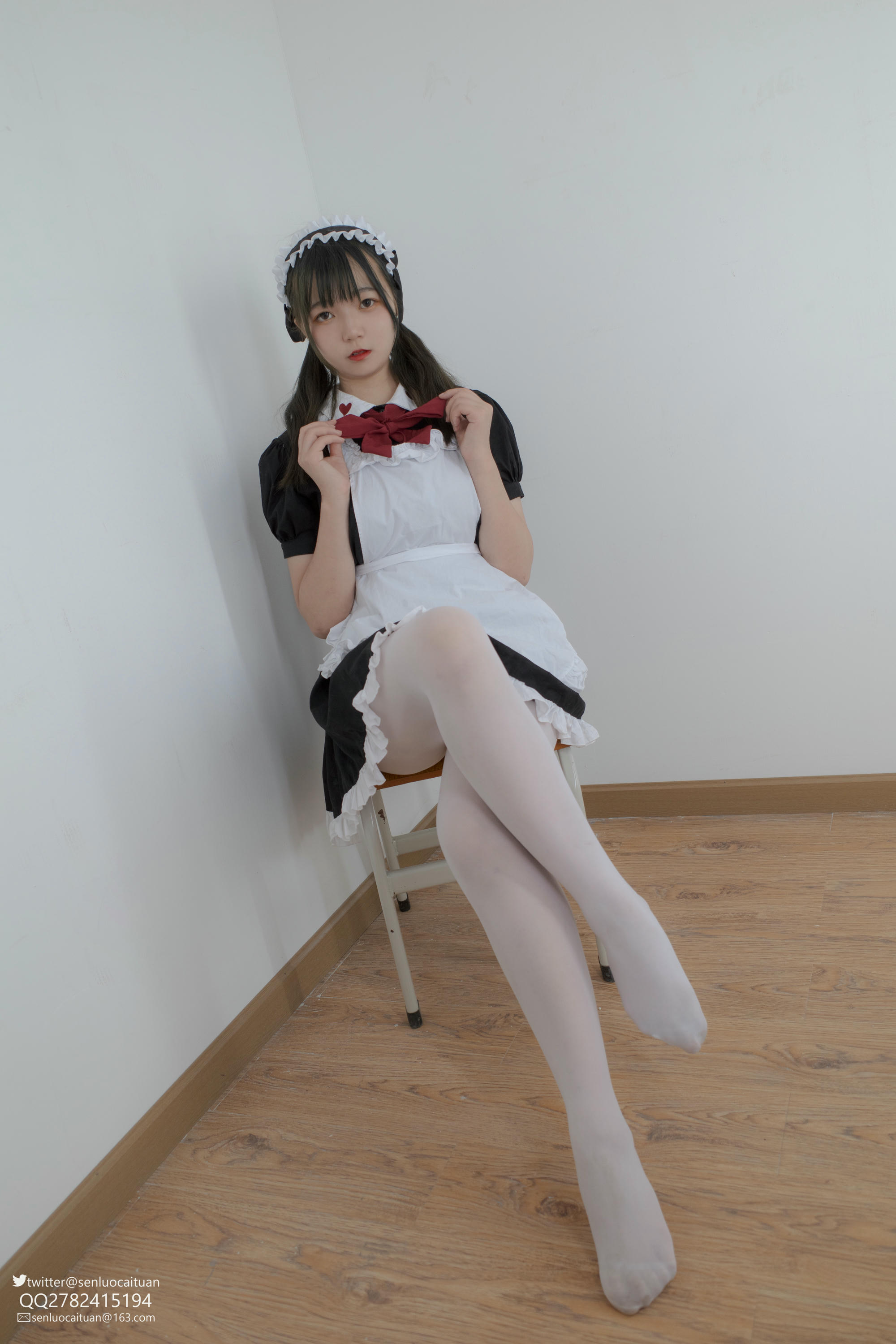 森萝财团 GG-002 离洛 黑白女仆 [101P1V-2.09GB]_第2集