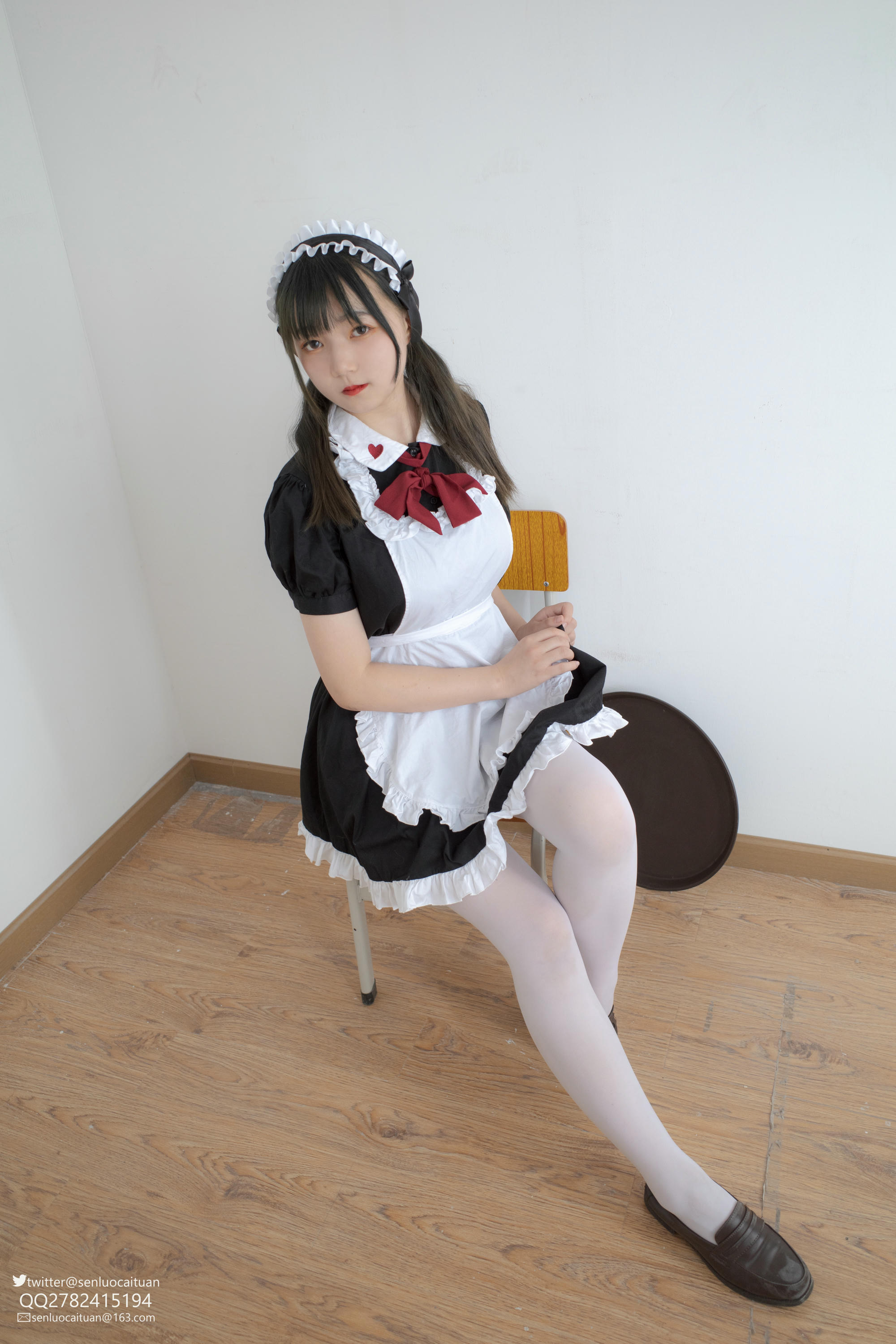 森萝财团 GG-002 离洛 黑白女仆 [101P1V-2.09GB]_第1集