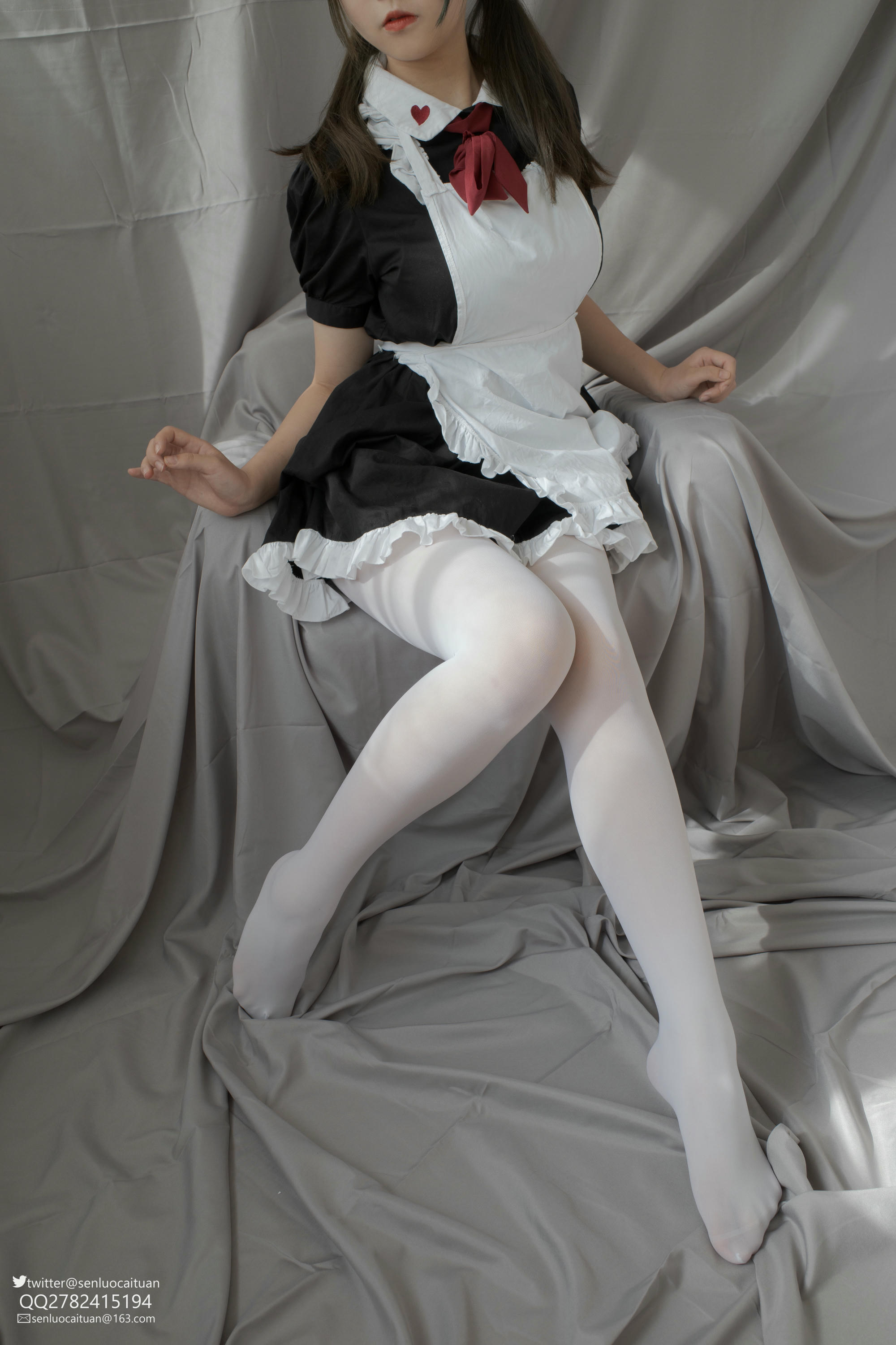 森萝财团 GG-002 离洛 黑白女仆 [101P1V-2.09GB]_第3集