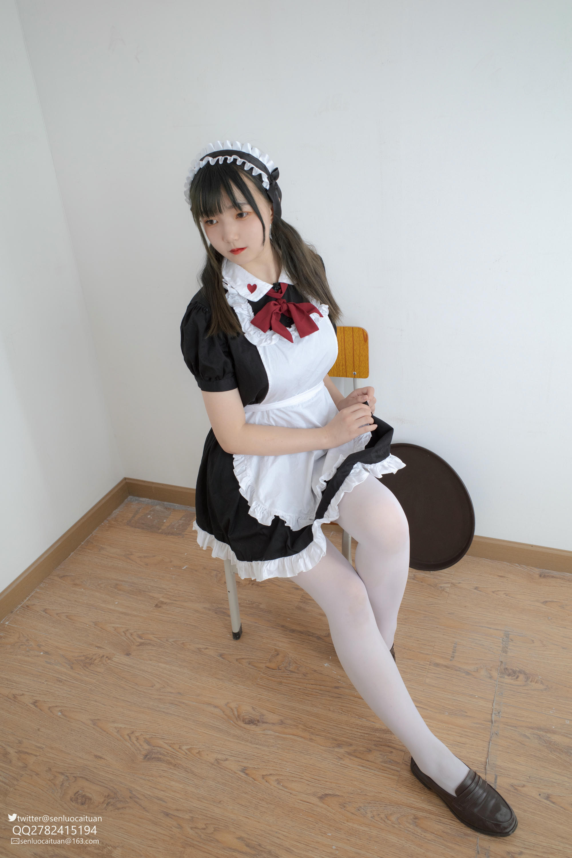森萝财团 GG-002 离洛 黑白女仆 [101P1V-2.09GB]_第1集