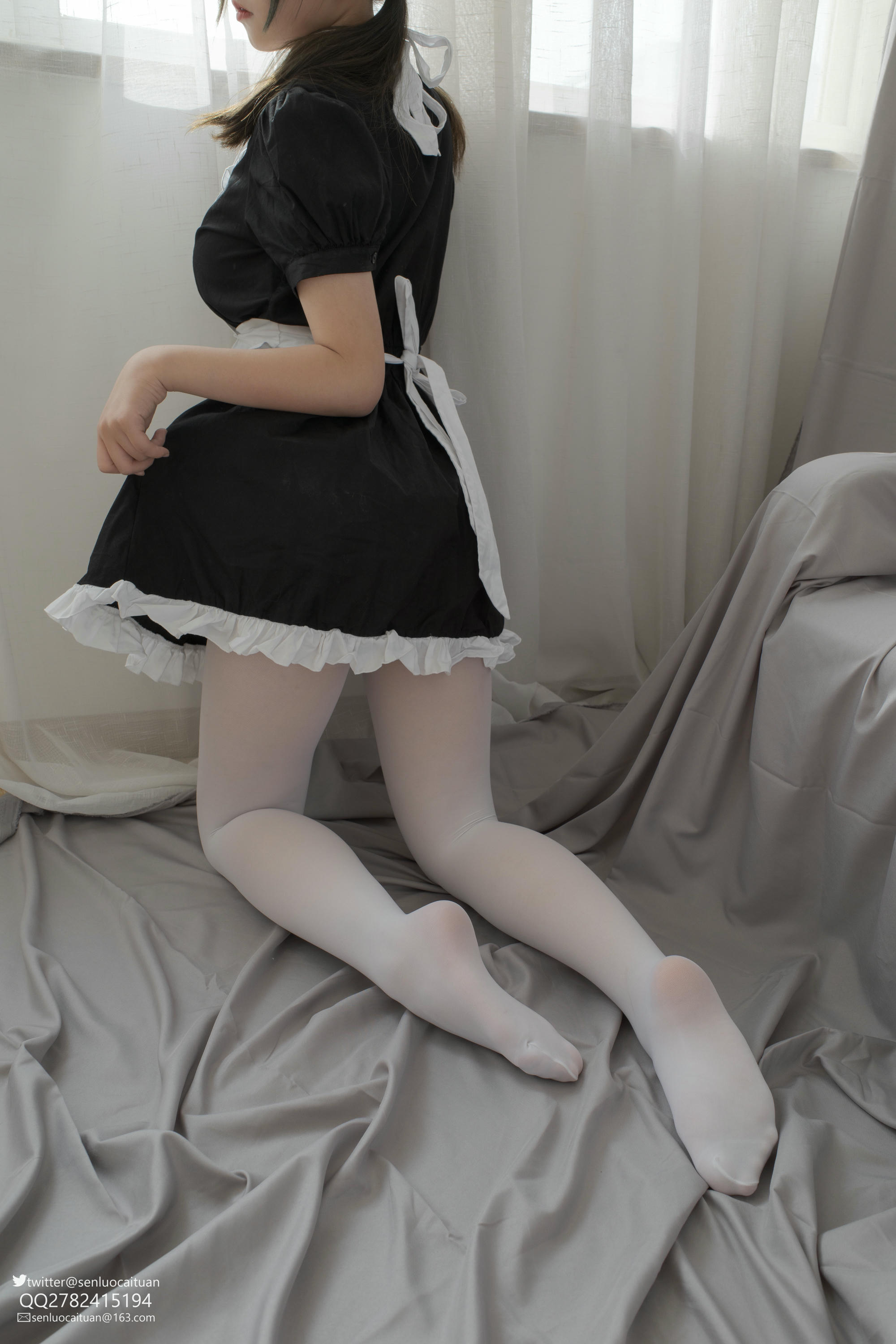 森萝财团 GG-002 离洛 黑白女仆 [101P1V-2.09GB]_第3集
