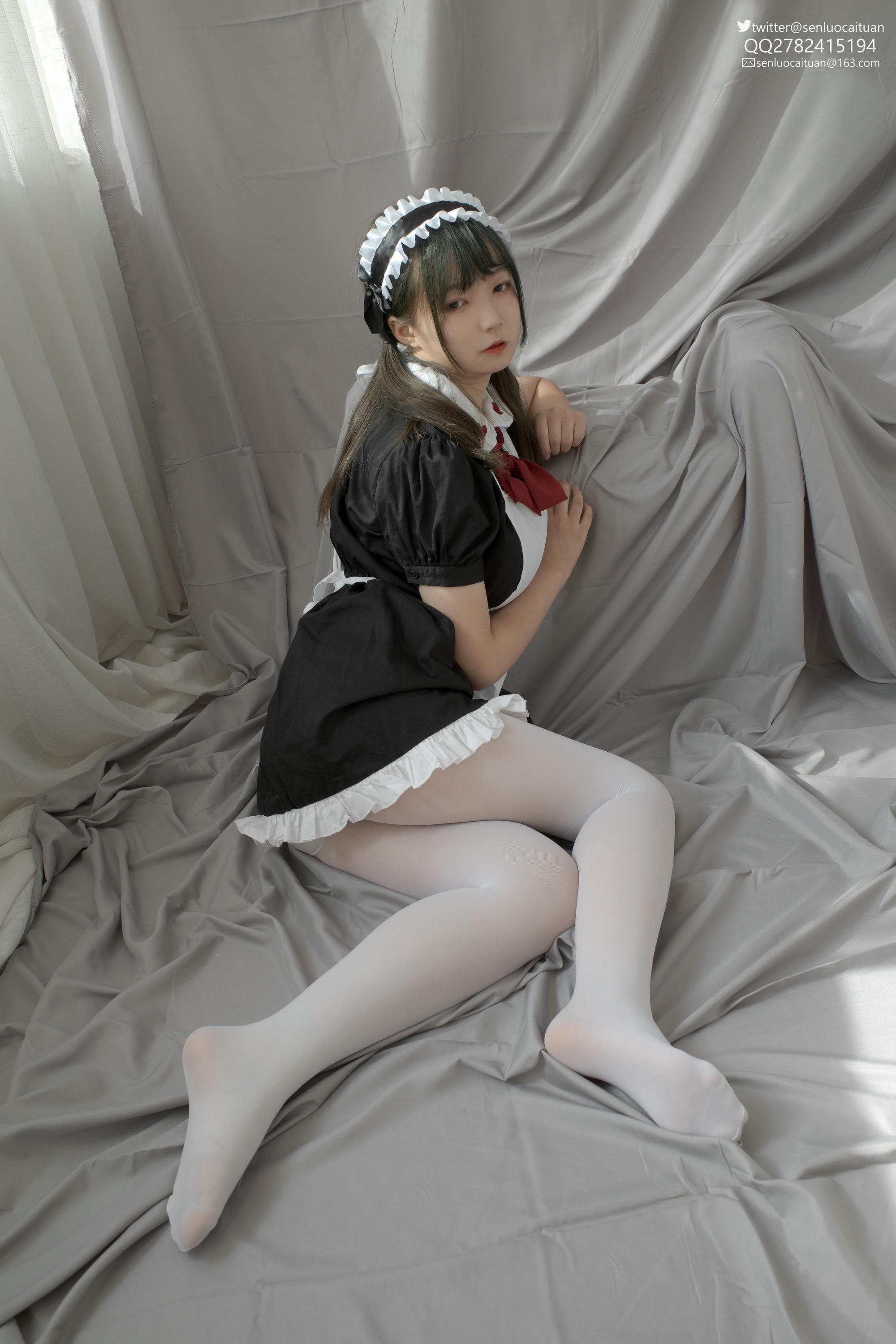 森萝财团 GG-002 离洛 黑白女仆 [101P1V-2.09GB]_第3集