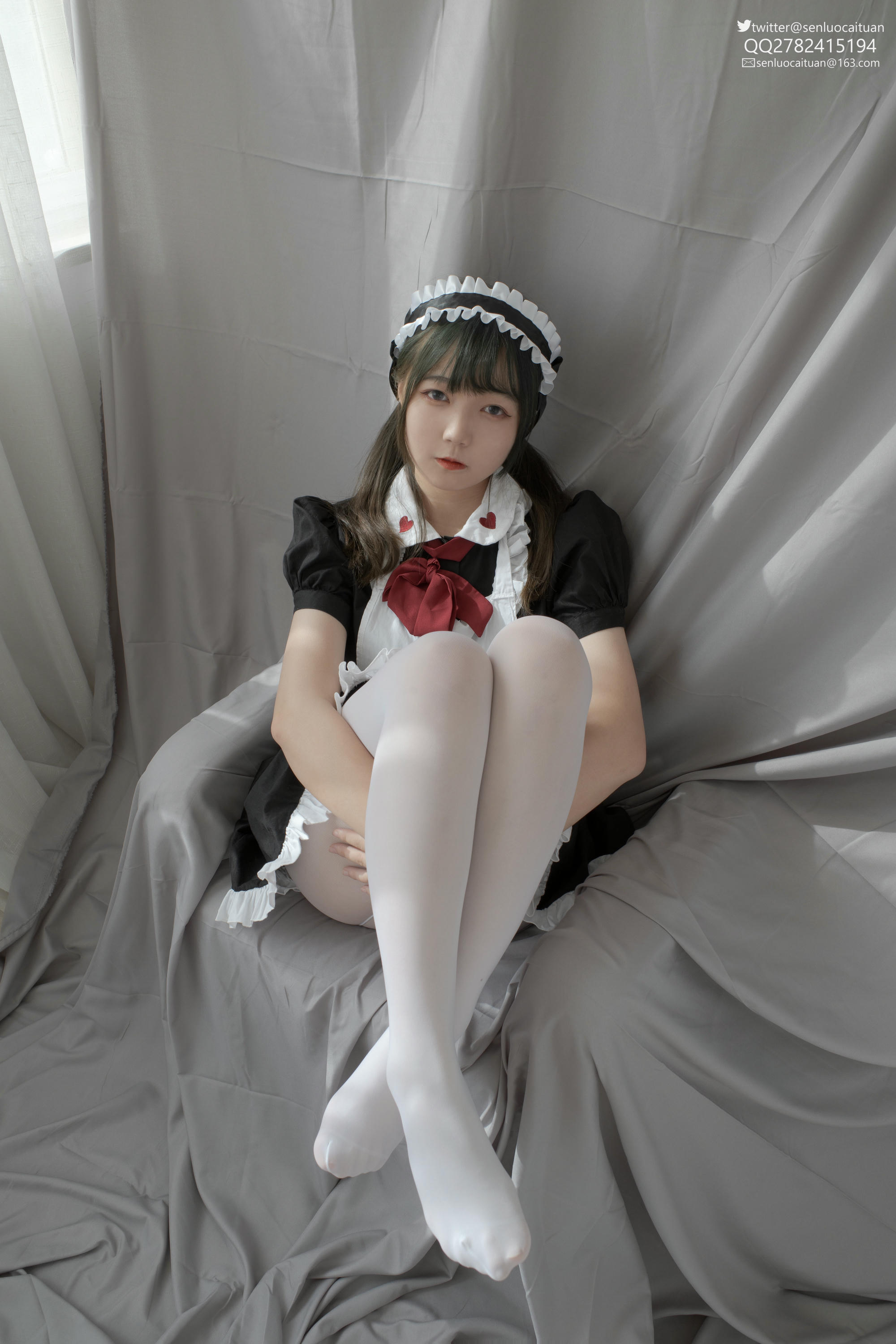 森萝财团 GG-002 离洛 黑白女仆 [101P1V-2.09GB]_第3集