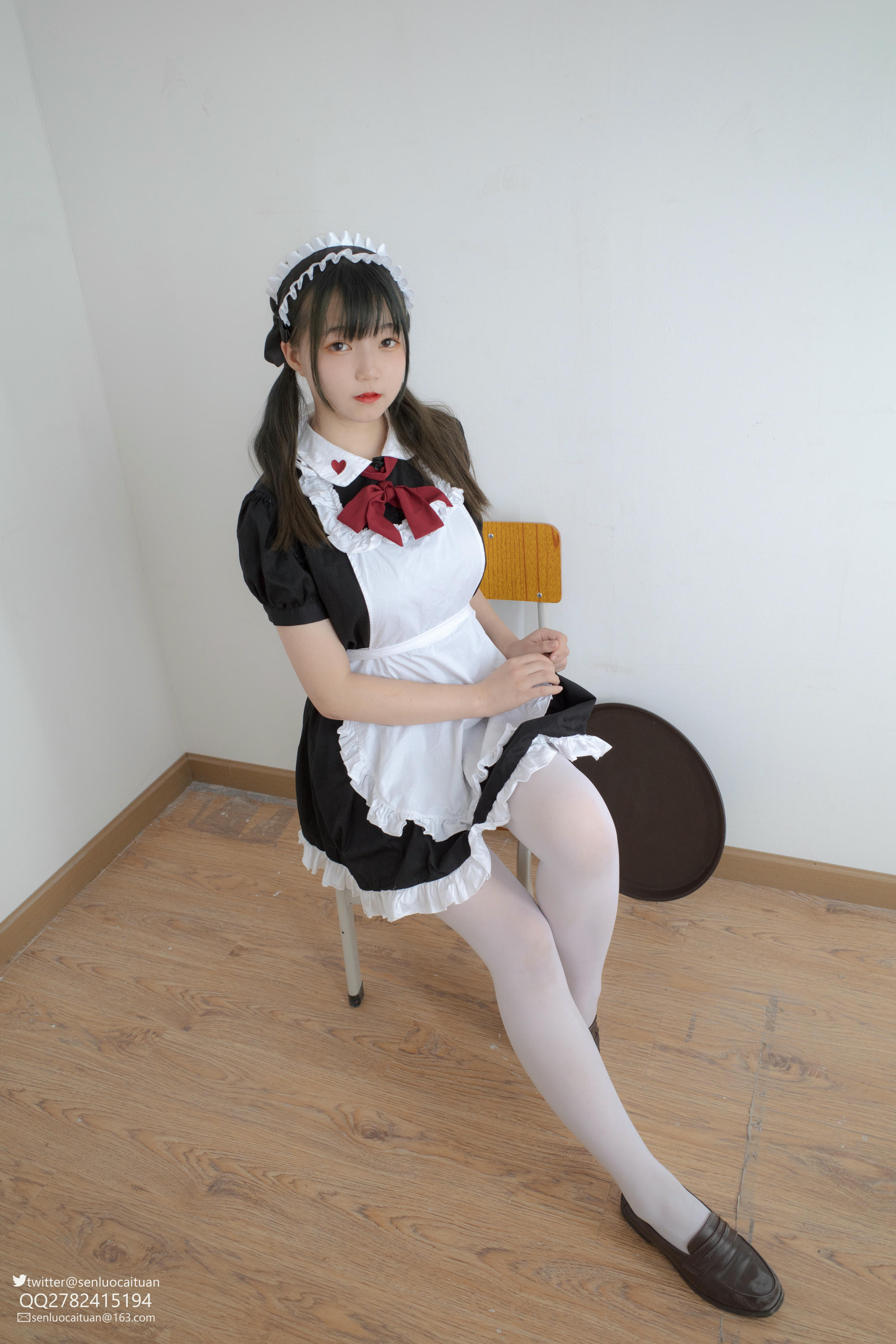 森萝财团 GG-002 离洛 黑白女仆 [101P1V-2.09GB]_第1集