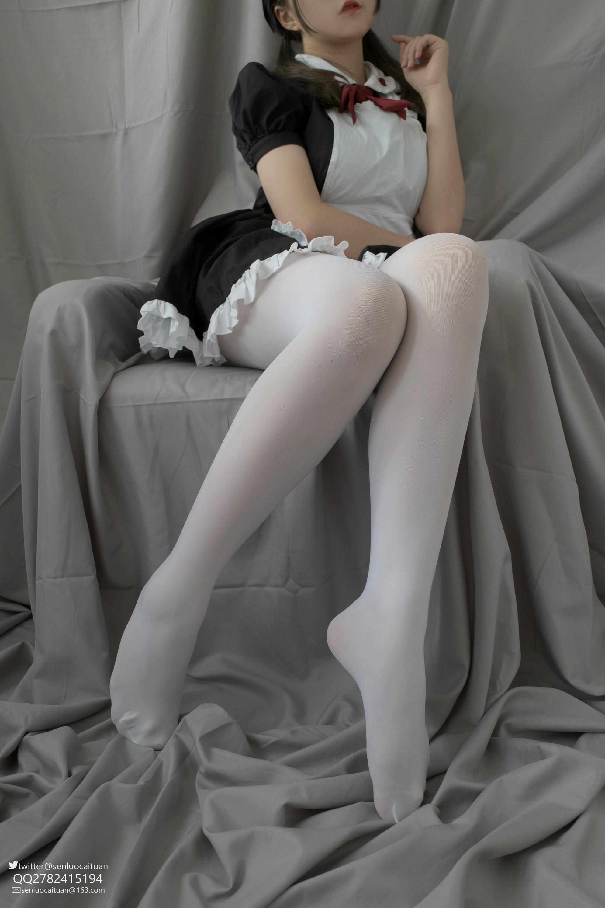 森萝财团 GG-002 离洛 黑白女仆 [101P1V-2.09GB]_第3集