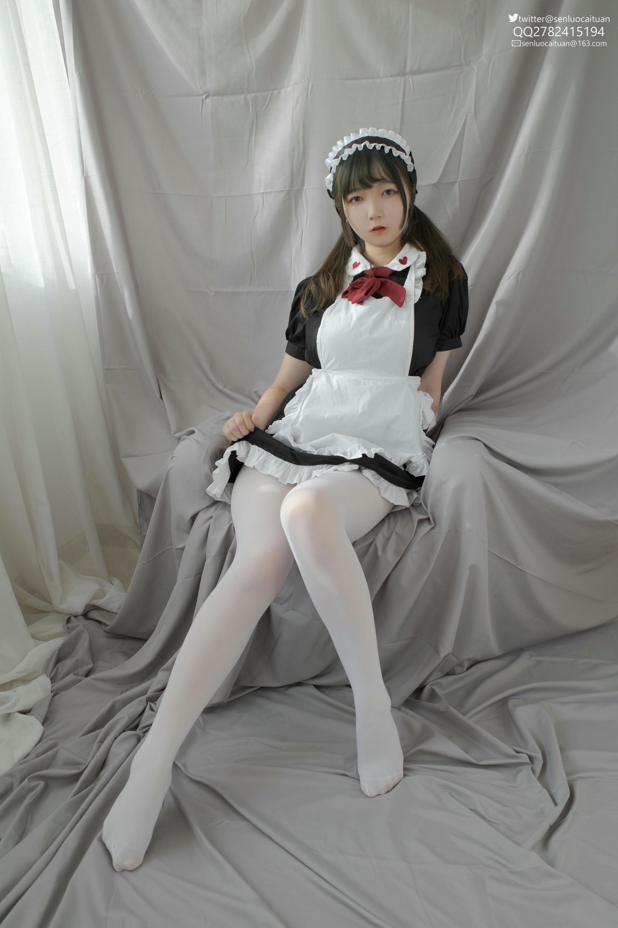 森萝财团 GG-002 离洛 黑白女仆 [101P1V-2.09GB]_第5集