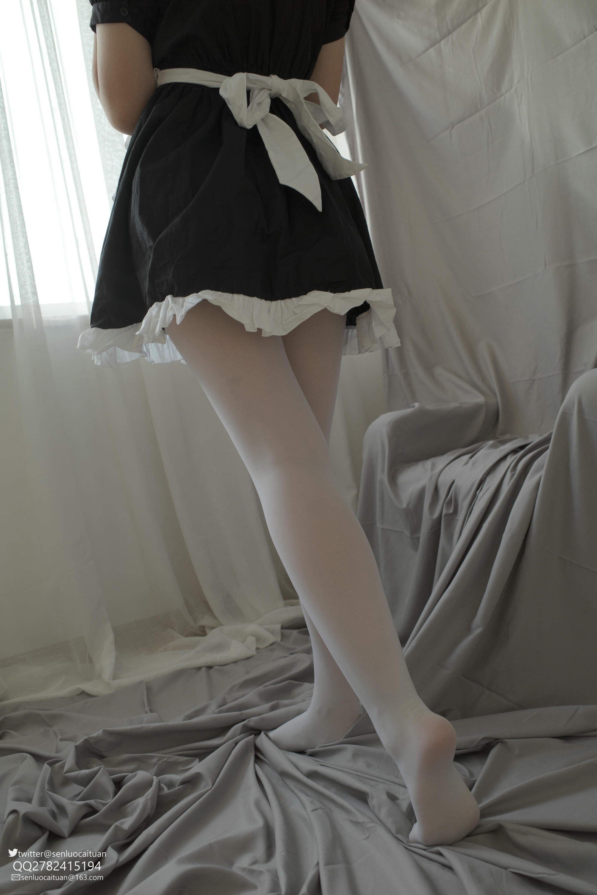 森萝财团 GG-002 离洛 黑白女仆 [101P1V-2.09GB]_第5集