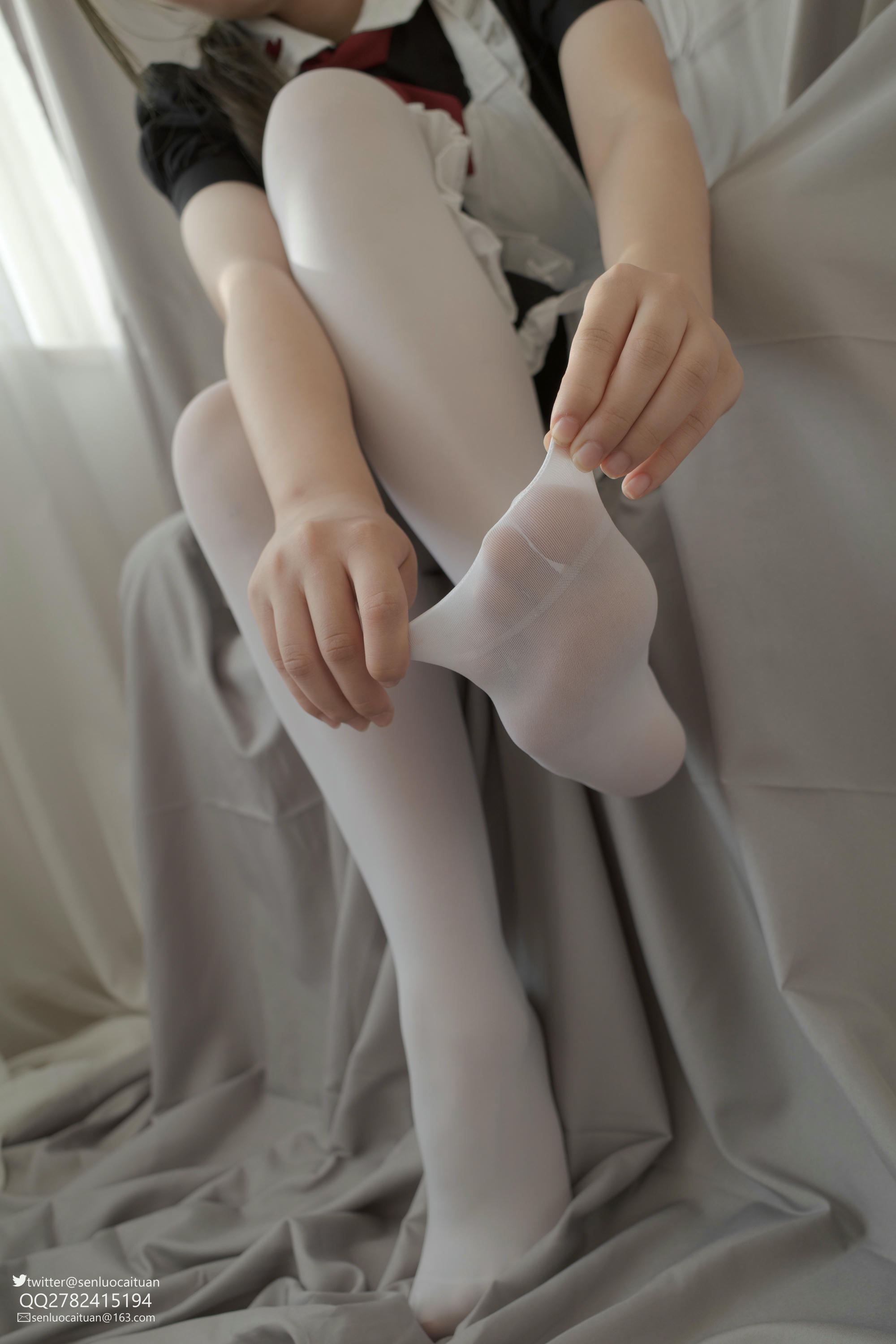 森萝财团 GG-002 离洛 黑白女仆 [101P1V-2.09GB]_第5集