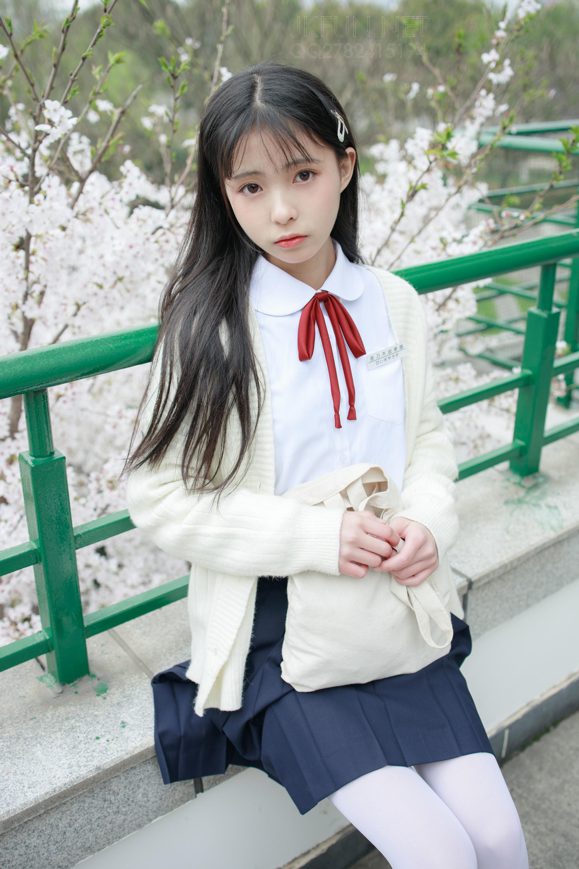 森萝财团 JKFUN-001 甜米 纯纯的白丝学妹 [127P1V-2.61GB]_第6集