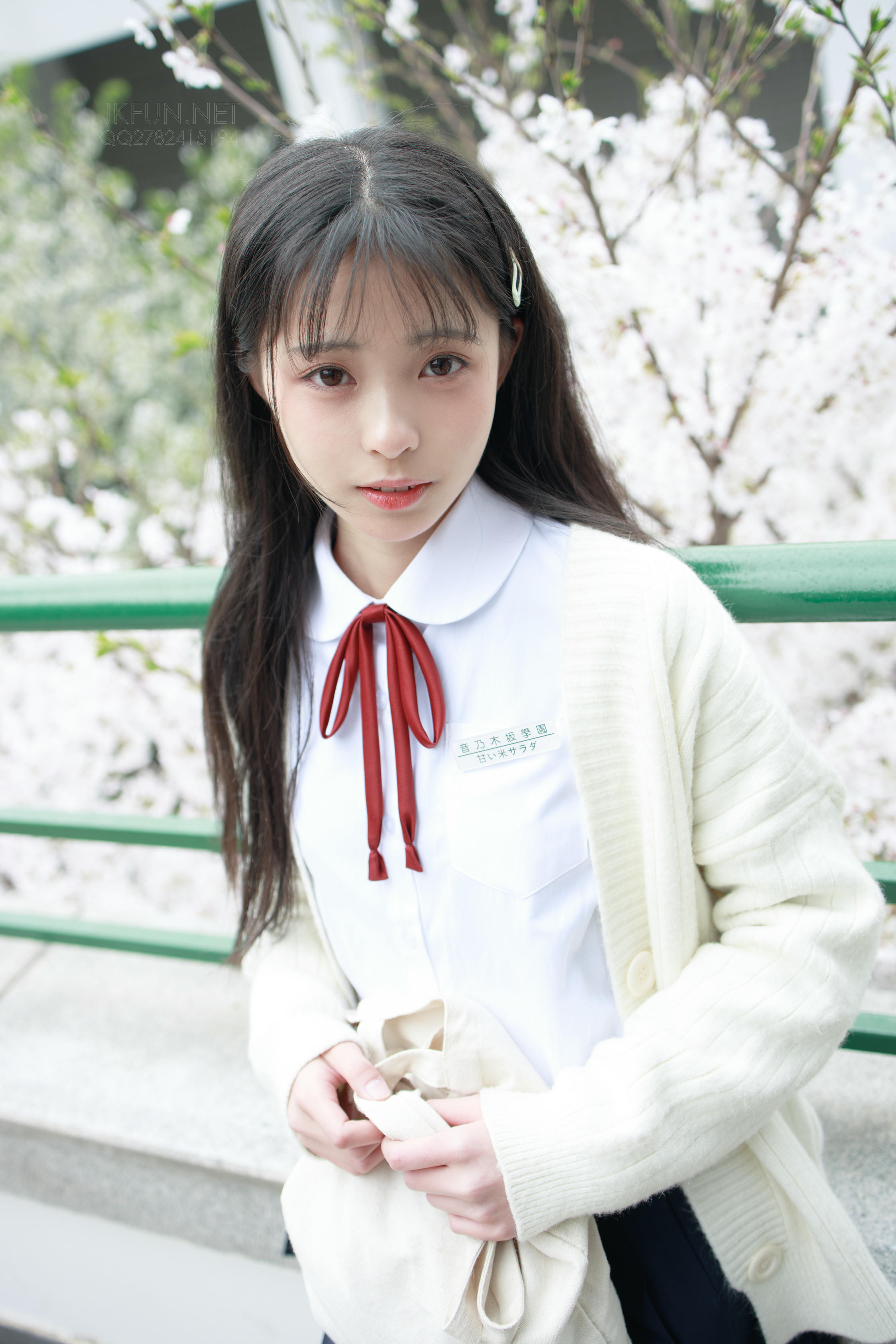 森萝财团 JKFUN-001 甜米 纯纯的白丝学妹 [127P1V-2.61GB]_第6集