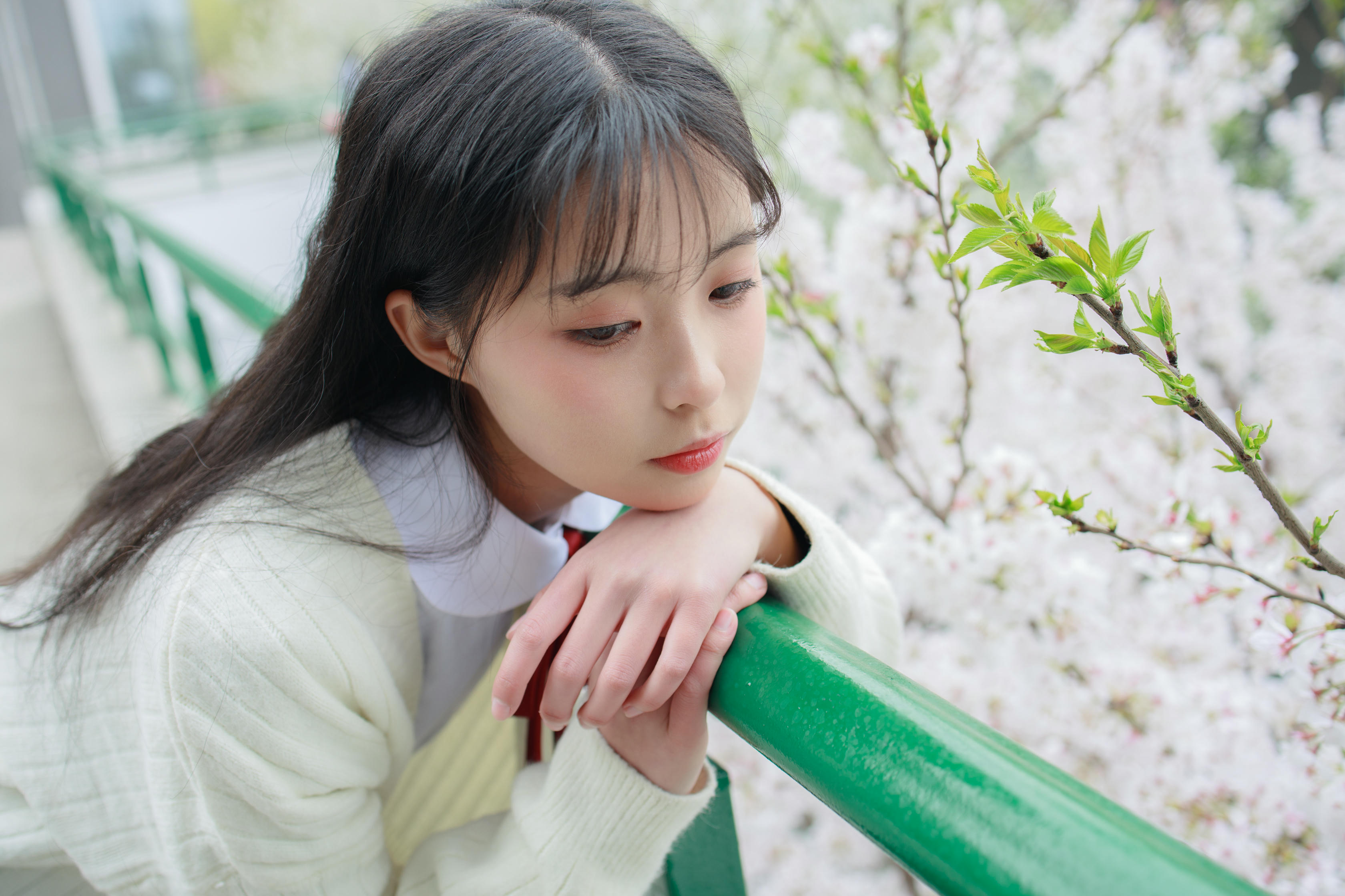 森萝财团 JKFUN-001 甜米 纯纯的白丝学妹 [127P1V-2.61GB]_第7集