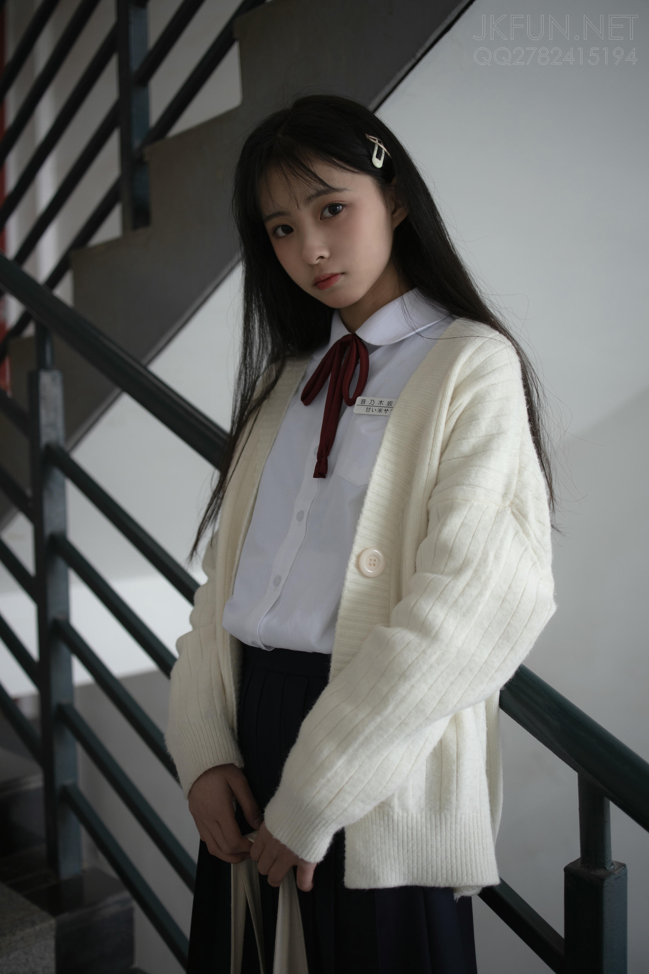 森萝财团 JKFUN-001 甜米 纯纯的白丝学妹 [127P1V-2.61GB]_第2集