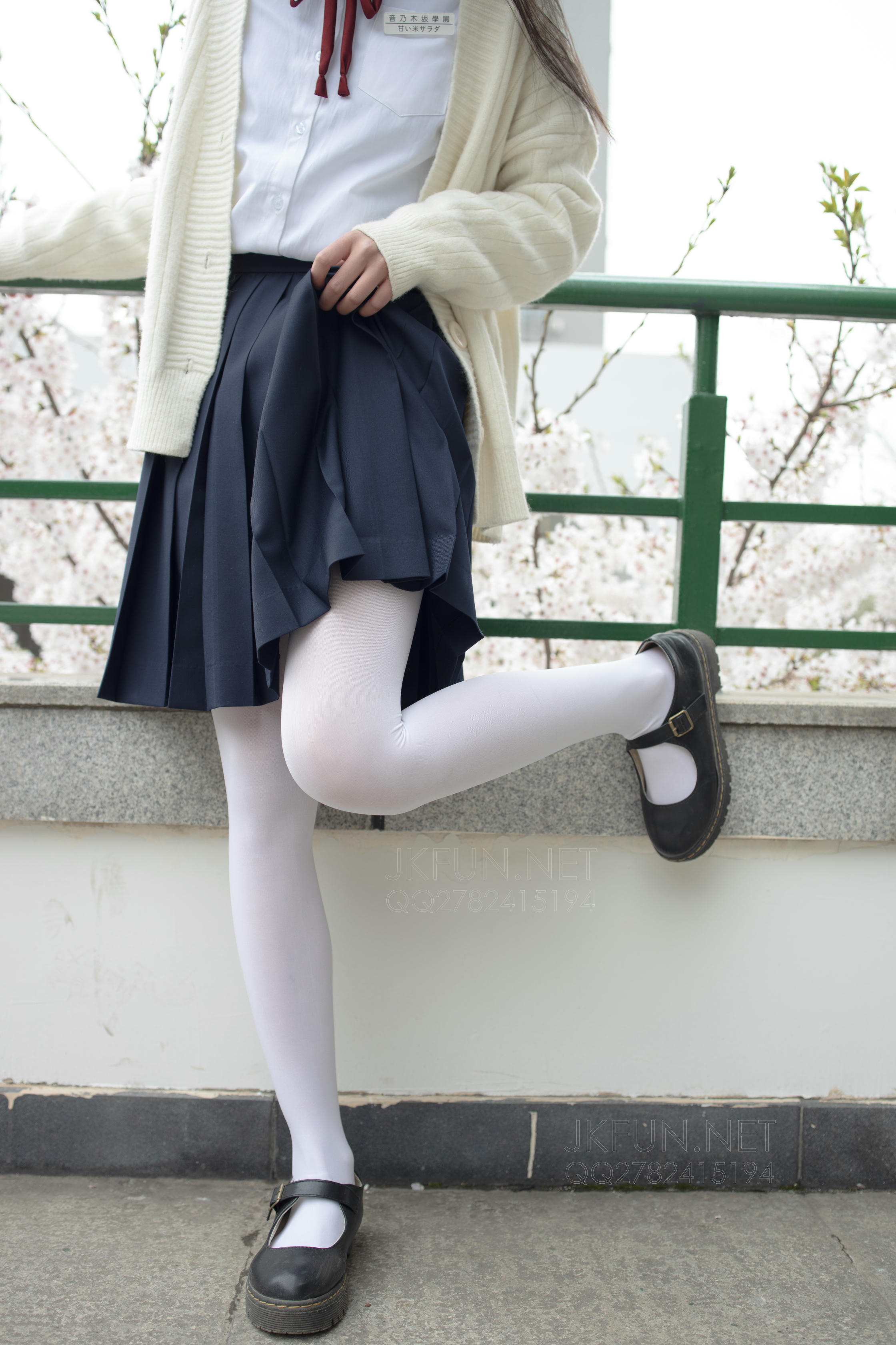 森萝财团 JKFUN-001 甜米 纯纯的白丝学妹 [127P1V-2.61GB]_第5集