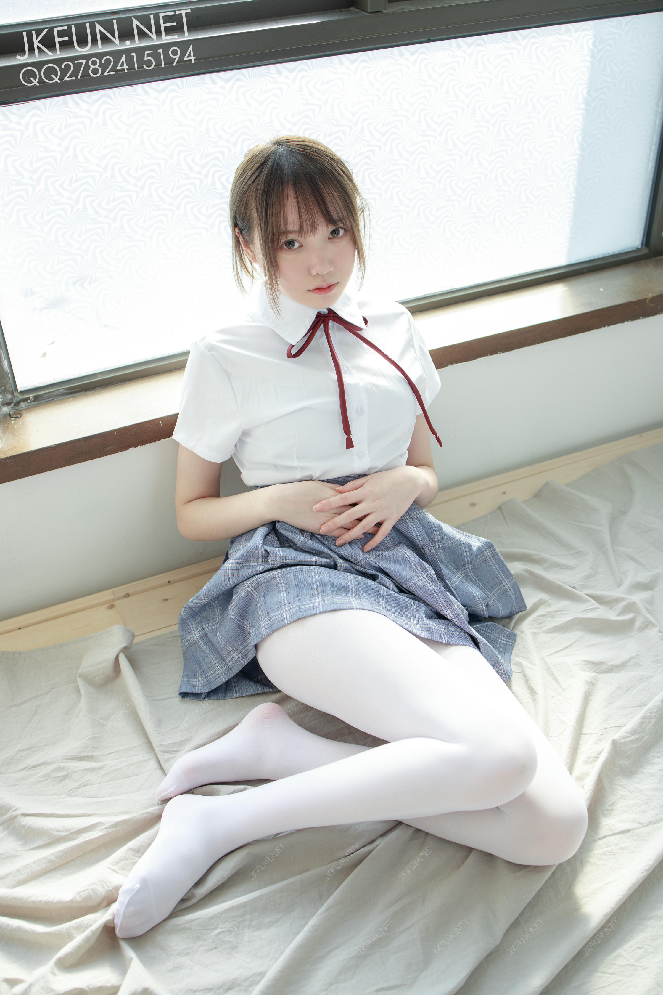 森萝财团 JKFUN-002 Aika 可爱学妹丝足 [230P1V-5.29GB]_第1集