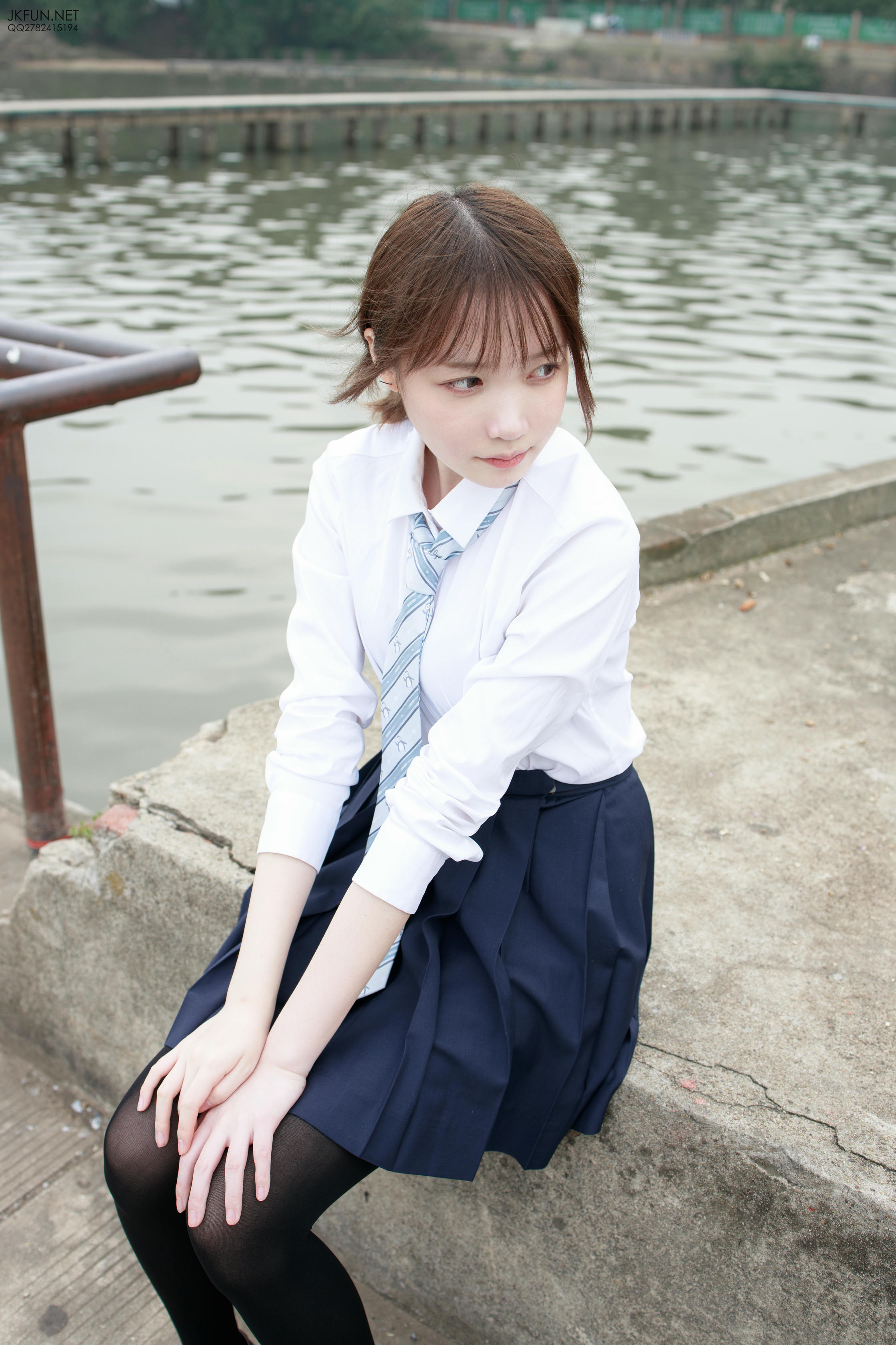 森萝财团 JKFUN-006 Aika 日系黑丝 [140P1V-2.9GB]_第7集