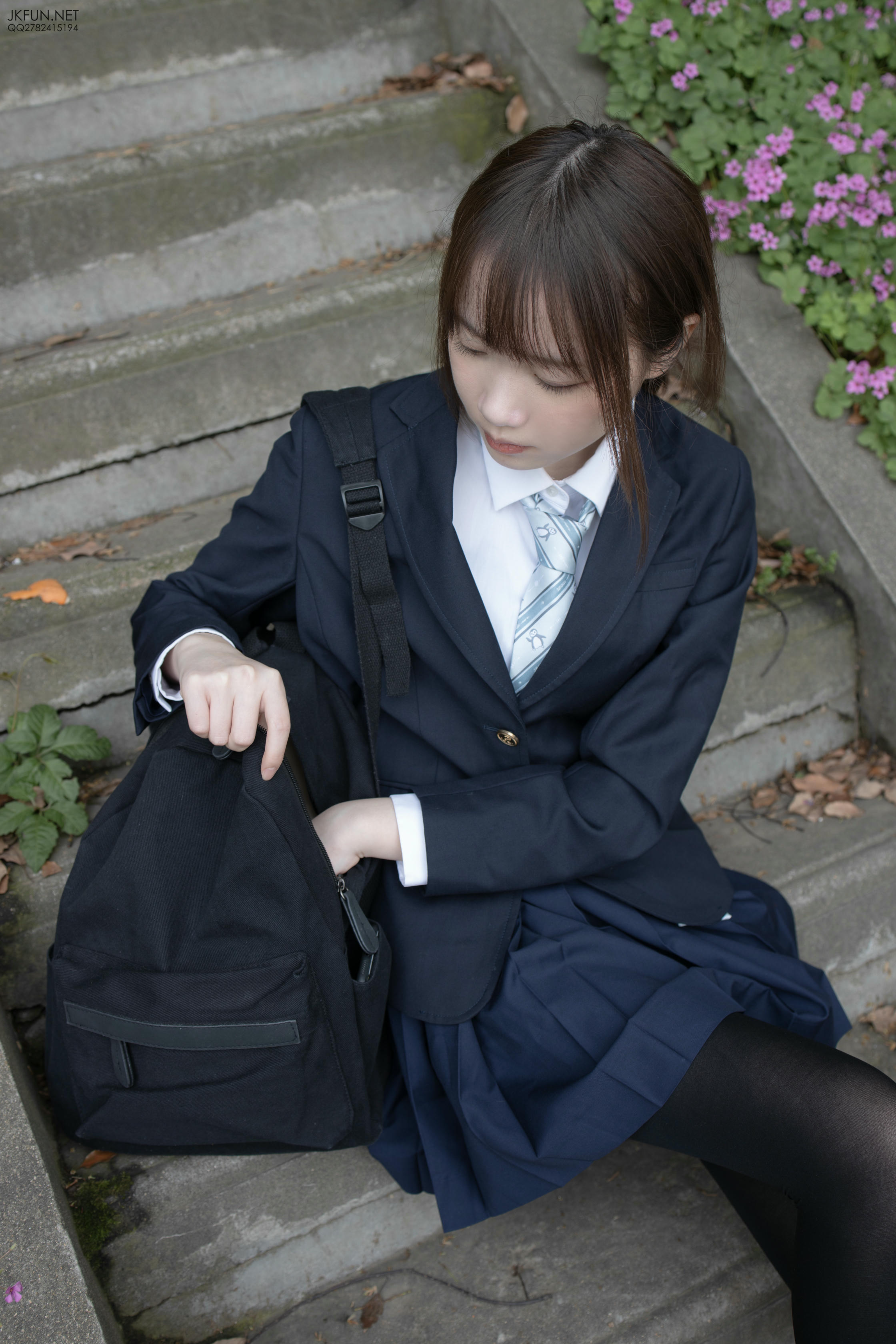 森萝财团 JKFUN-006 Aika 日系黑丝 [140P1V-2.9GB]_第4集