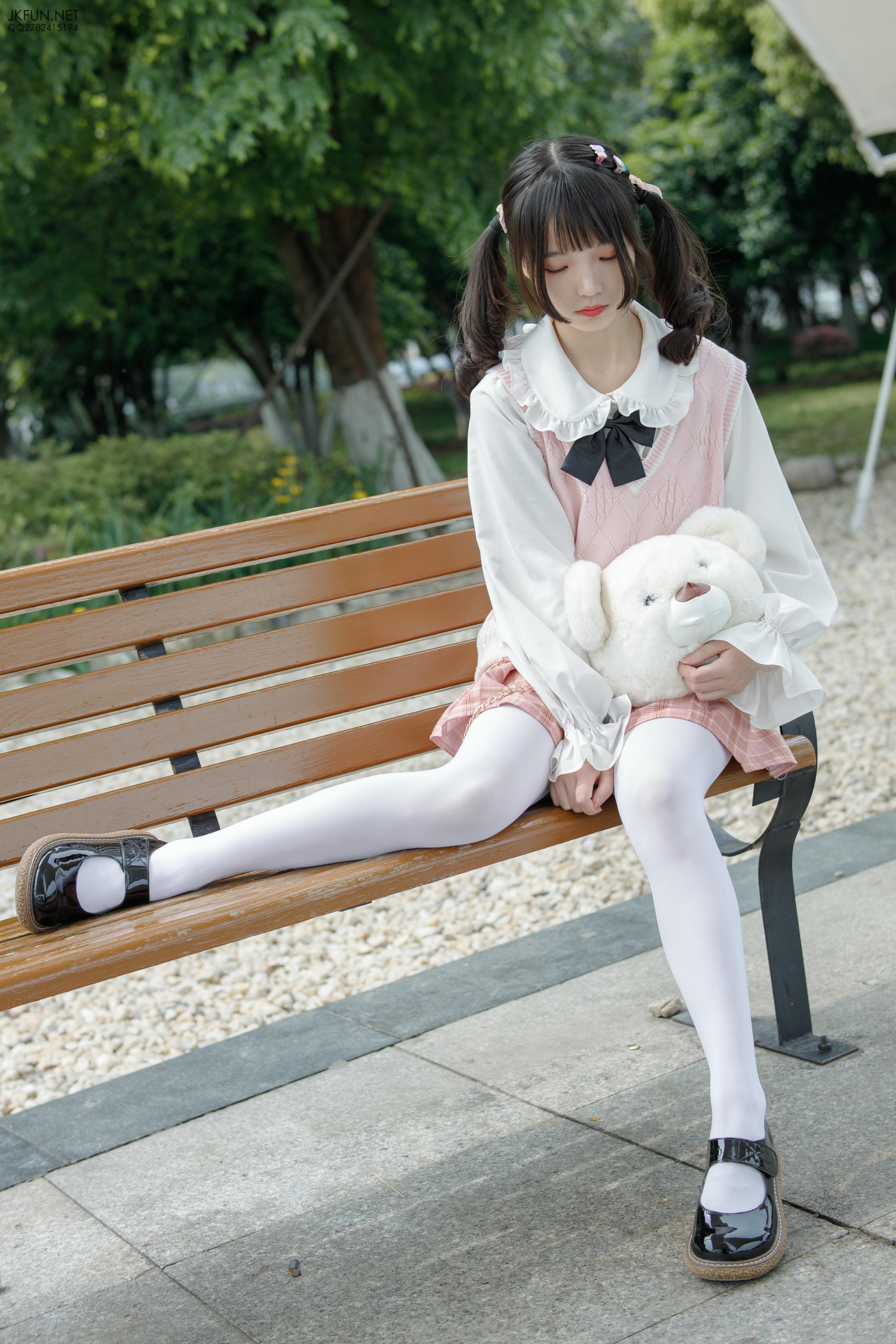 森萝财团 JKFUN-007 默陌 80D白丝 [126P1V-2.71GB]_第1集