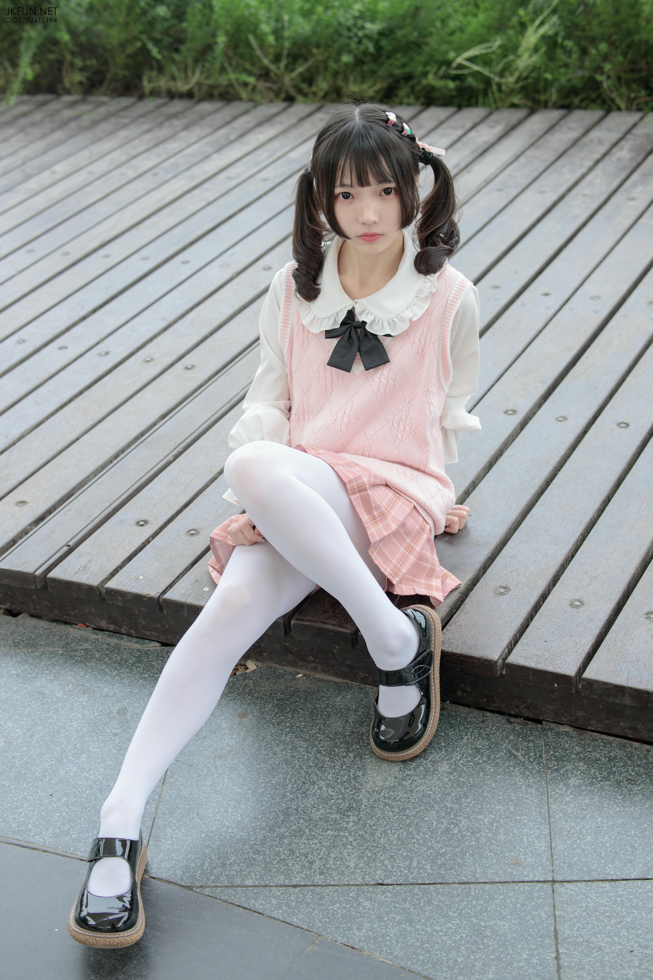森萝财团 JKFUN-007 默陌 80D白丝 [126P1V-2.71GB]_第3集