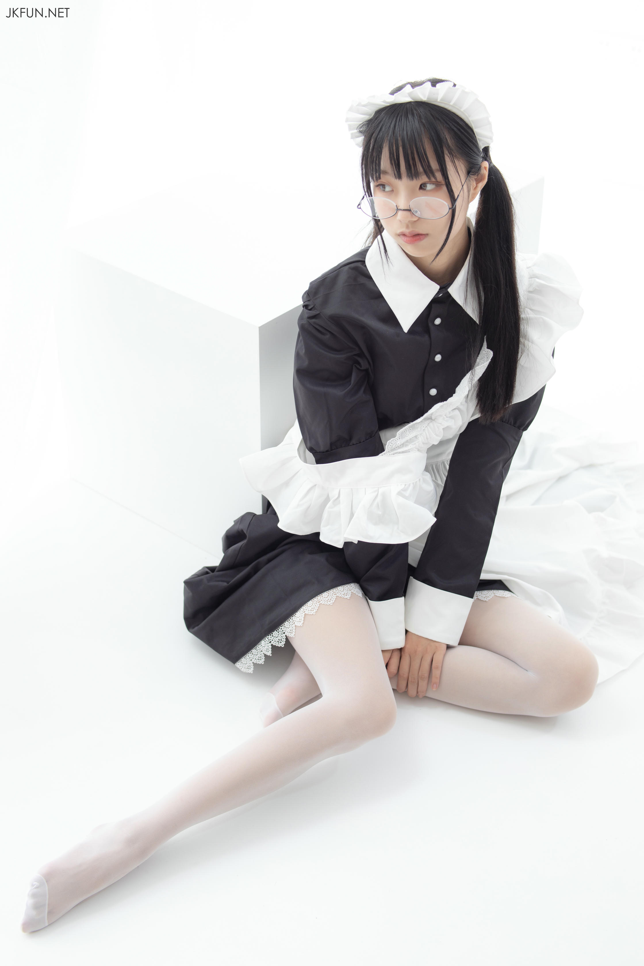 森萝财团 JKFUN-017 小梓 15D超薄白丝 [127P+1V／2.32G]_第6集