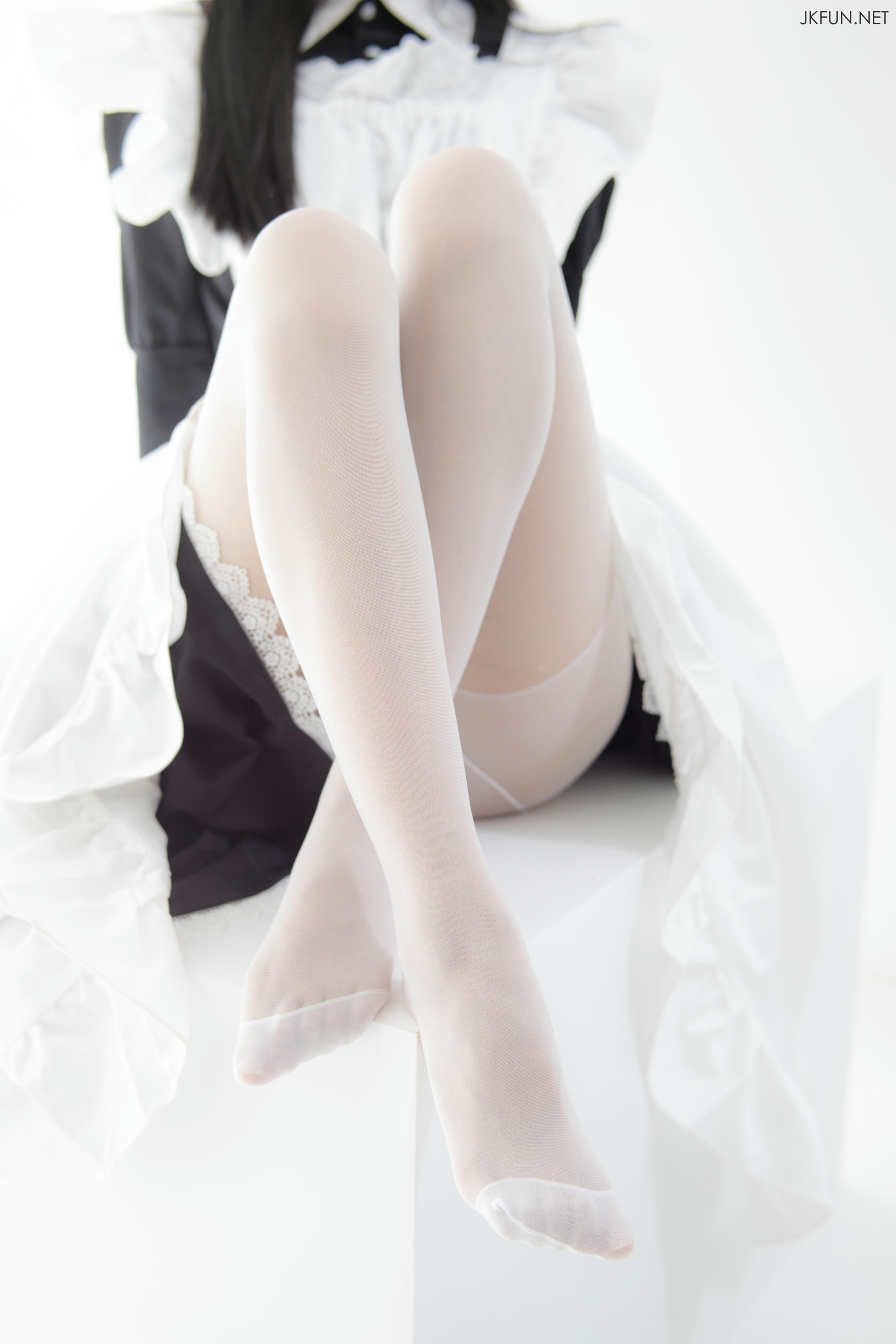 森萝财团 JKFUN-017 小梓 15D超薄白丝 [127P+1V／2.32G]_第2集