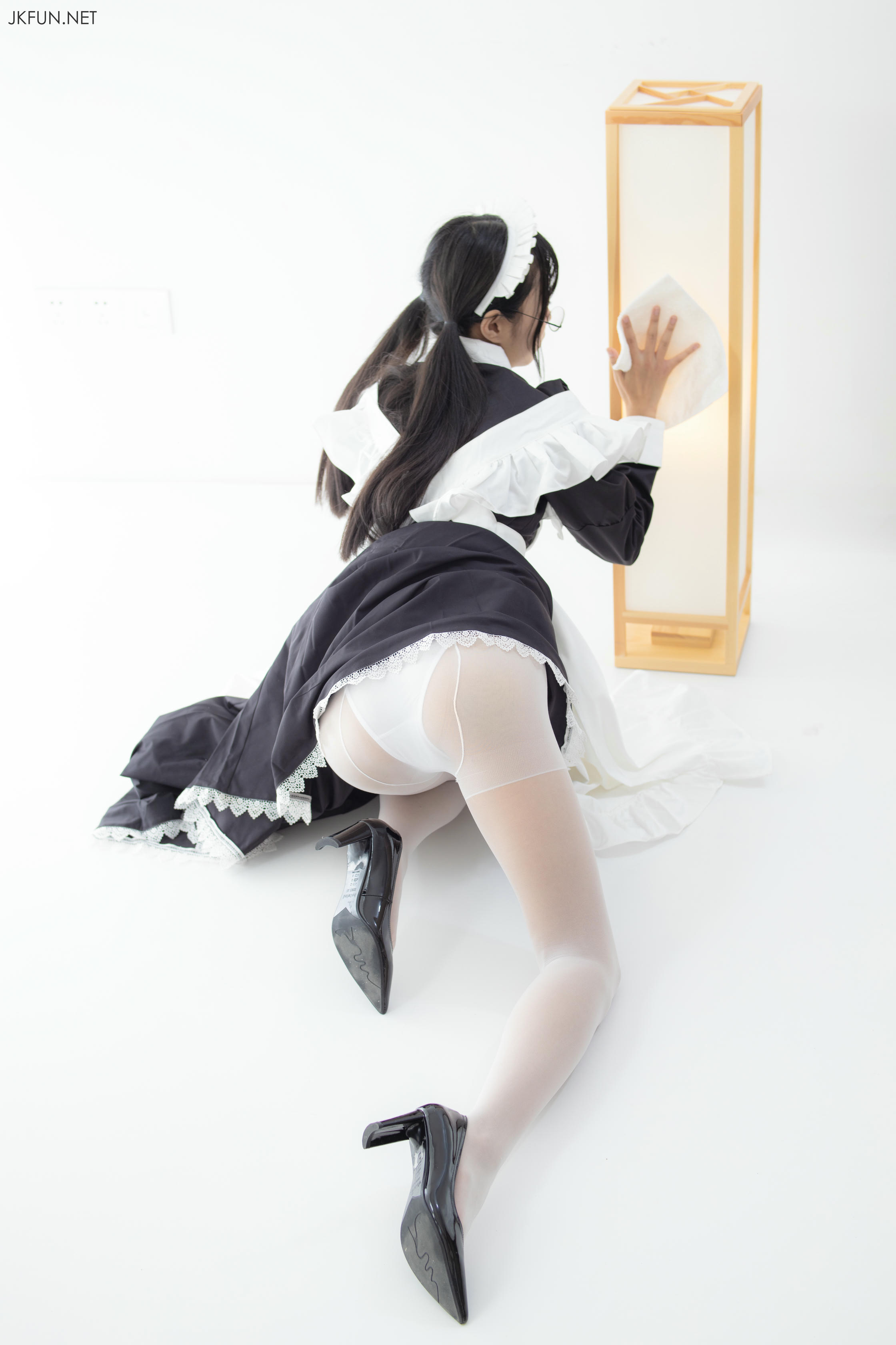 森萝财团 JKFUN-017 小梓 15D超薄白丝 [127P+1V／2.32G]_第4集