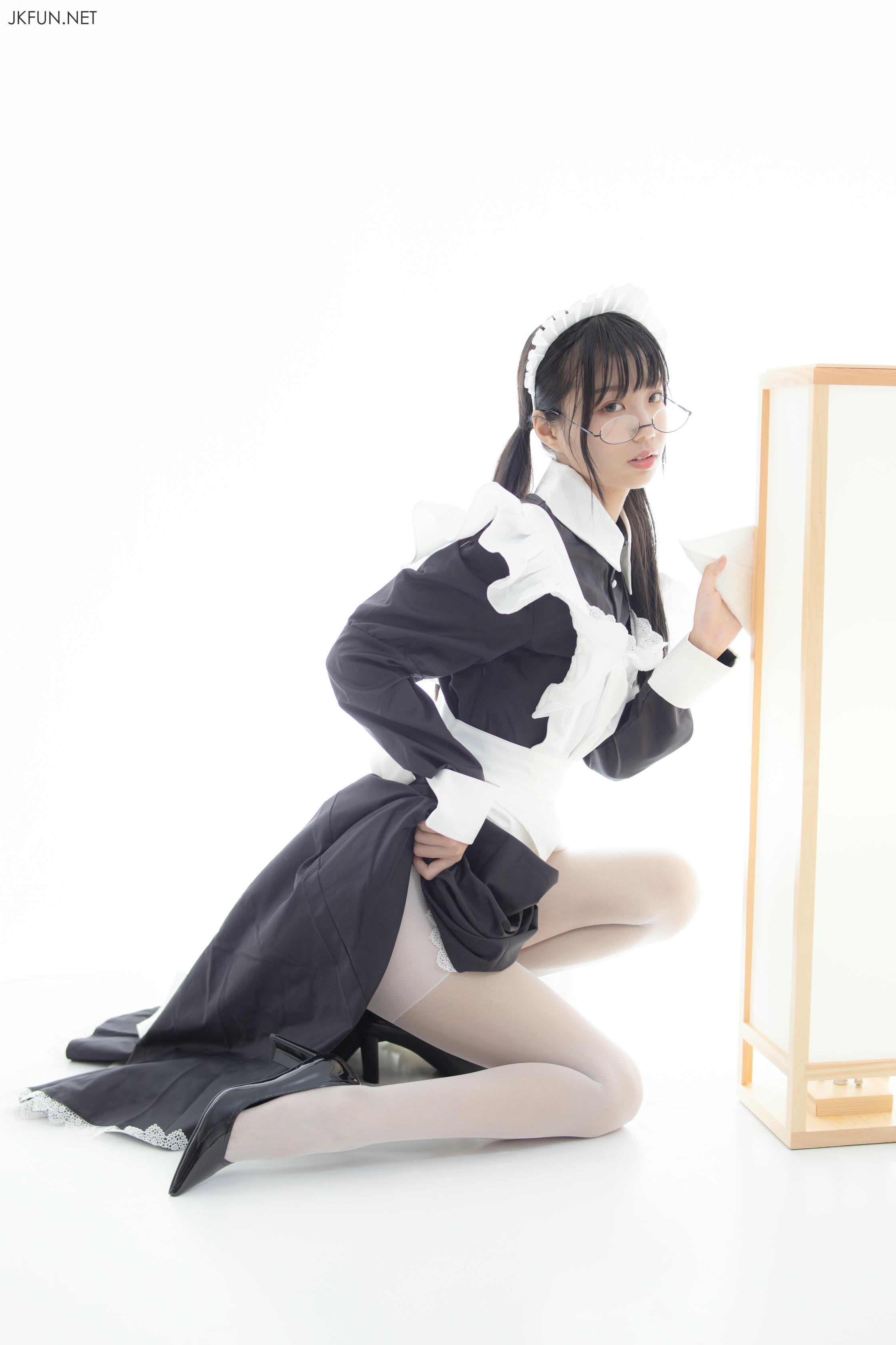 森萝财团 JKFUN-017 小梓 15D超薄白丝 [127P+1V／2.32G]_第4集