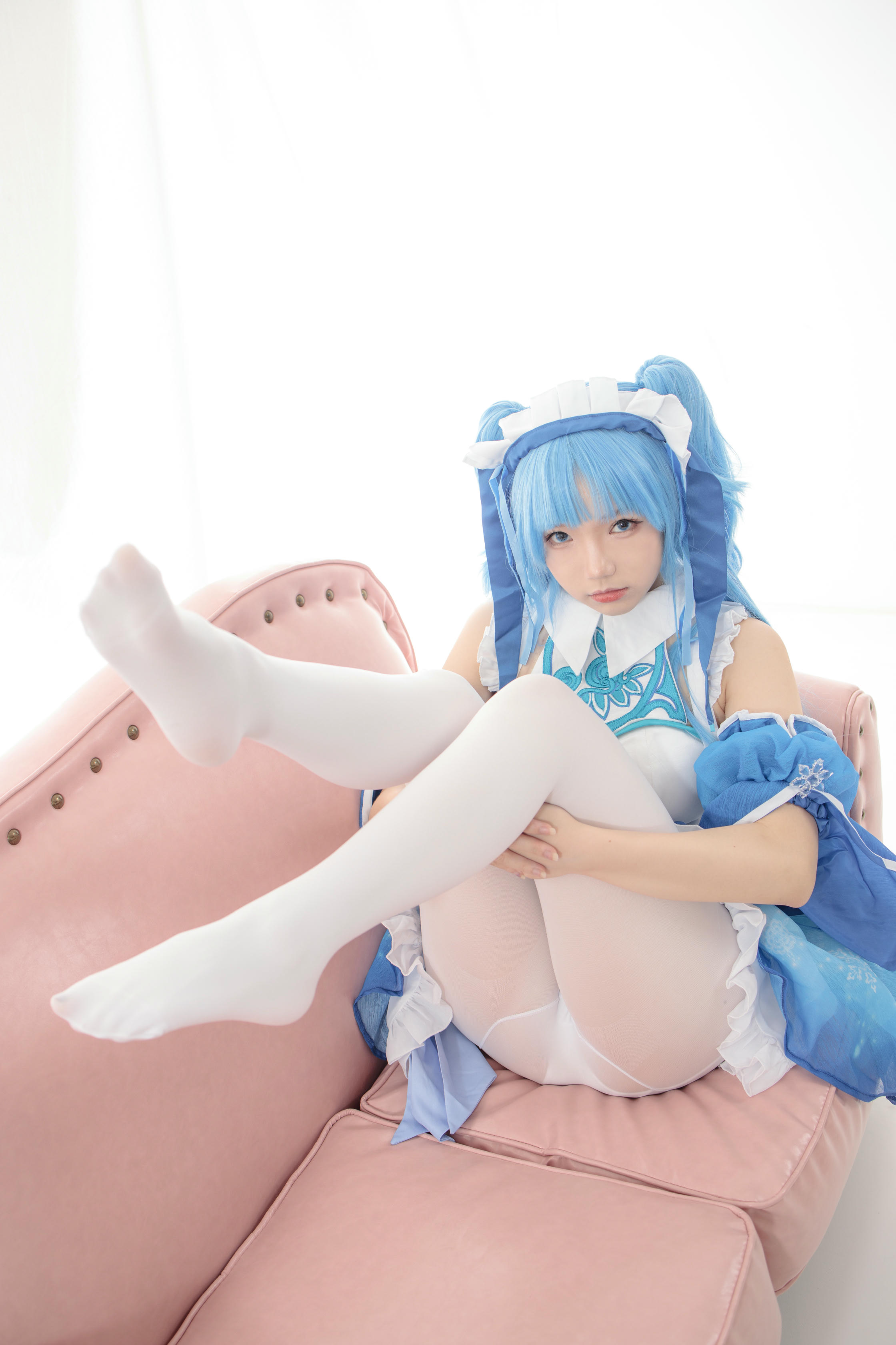 森萝财团 JKFUN-023 雪晴 300D白丝小萝莉Cosplay装 [100P+1V／2.47G]_第3集