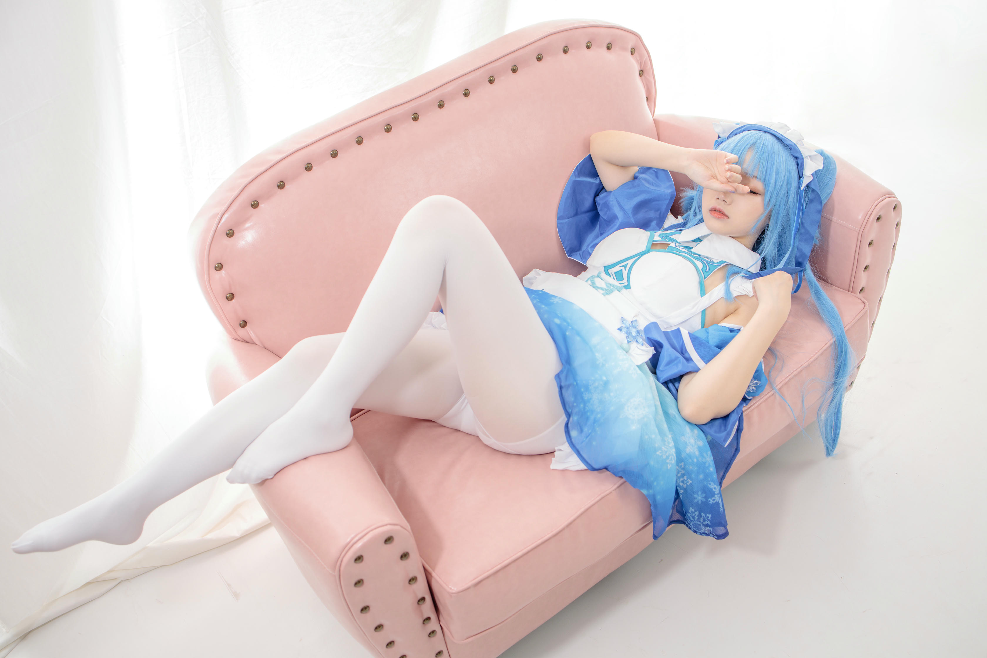 森萝财团 JKFUN-023 雪晴 300D白丝小萝莉Cosplay装 [100P+1V／2.47G]_第3集
