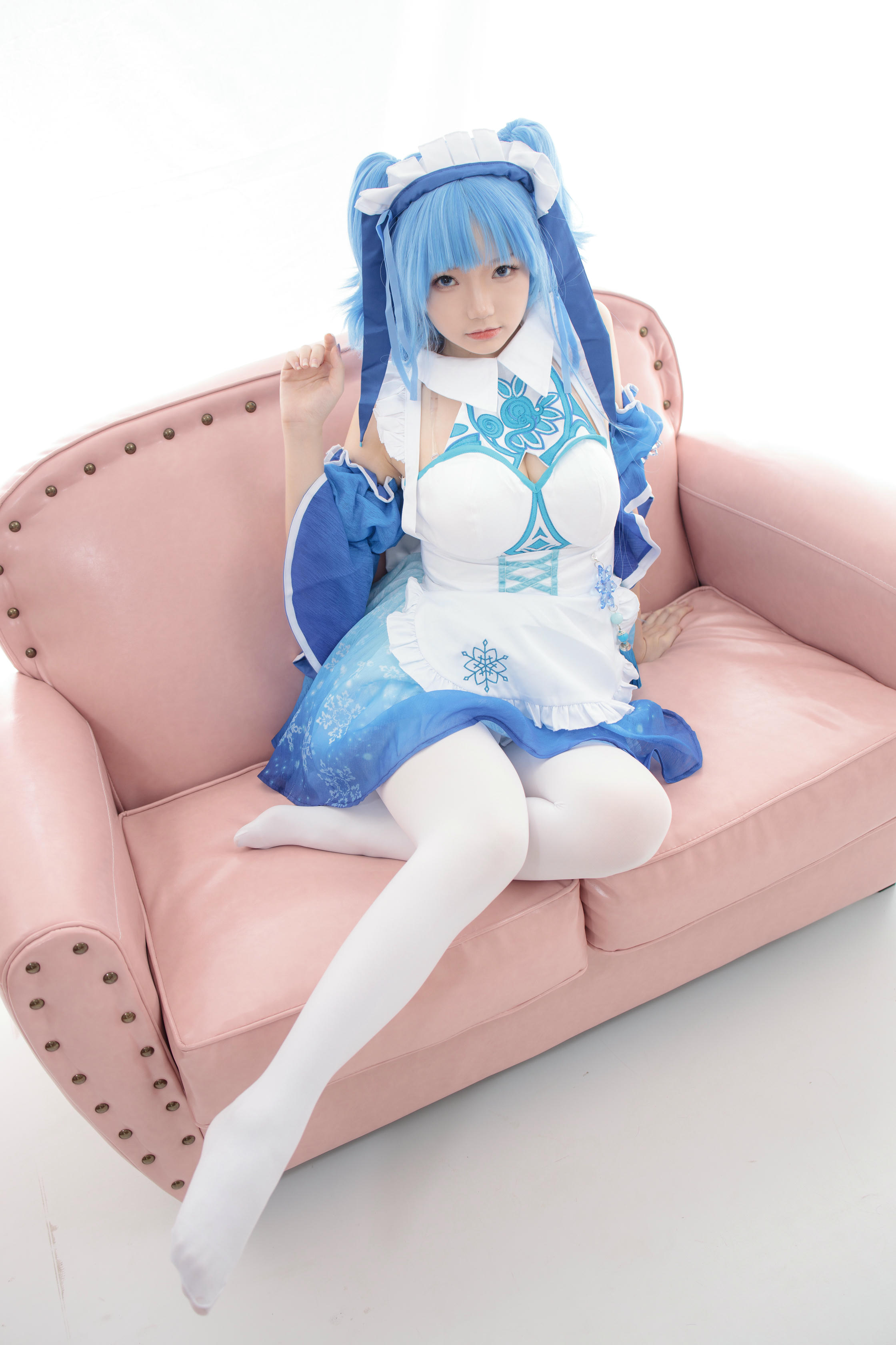 森萝财团 JKFUN-023 雪晴 300D白丝小萝莉Cosplay装 [100P+1V／2.47G]_第3集