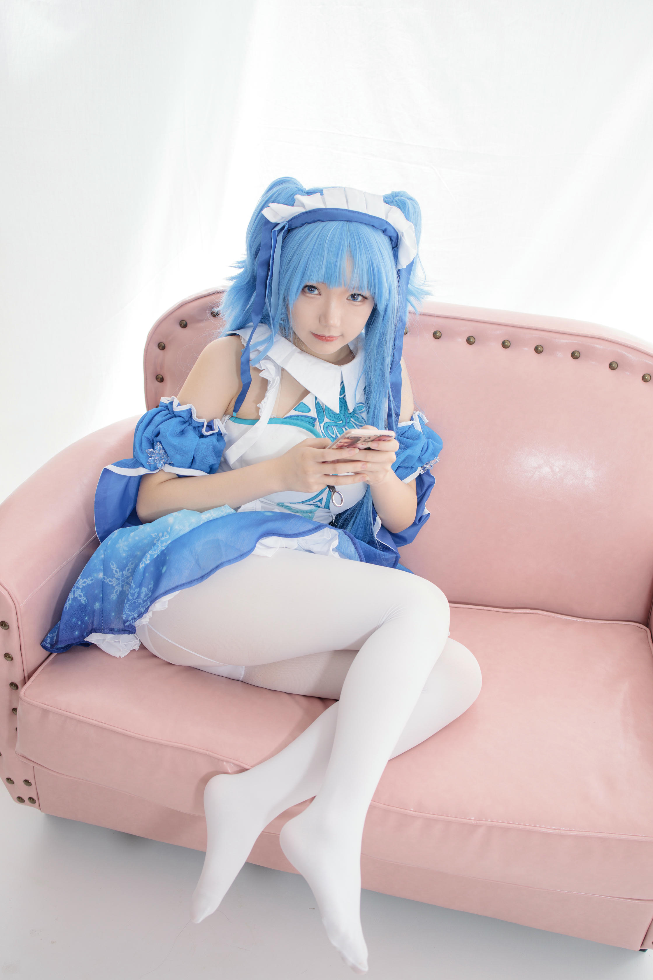 森萝财团 JKFUN-023 雪晴 300D白丝小萝莉Cosplay装 [100P+1V／2.47G]_第4集